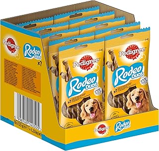 PEDIGREE Rodeo Duos Dog Snacks with Chicken and Breakfast Bacon, Pack of 70 product image