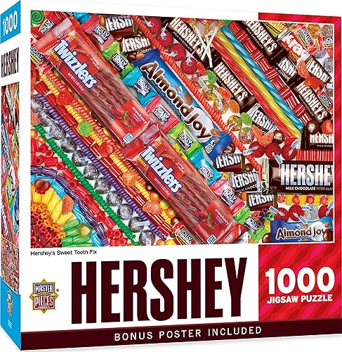 Miniatura 11 de MasterPieces Rompecabezas de 1000 piezas para adultos, familia o jóvenes, Hershey's Moments - 19.25 x 26.75 pulgadas