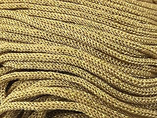 filati italiani Swan Thai Glitter 500g (450m) per Borse a Uncinetto (Oro-Oro)