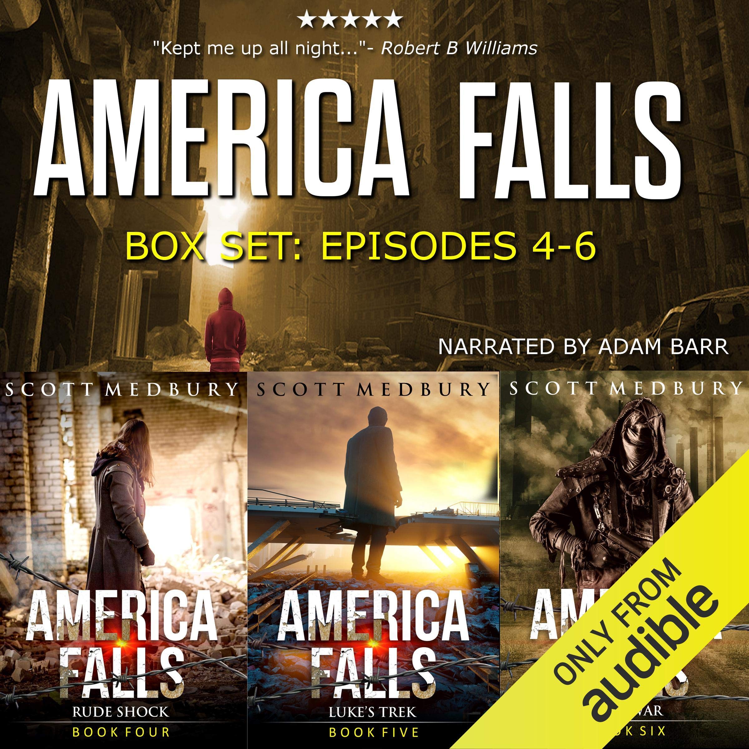 Cover art for The America Falls Series: Books 4-6
