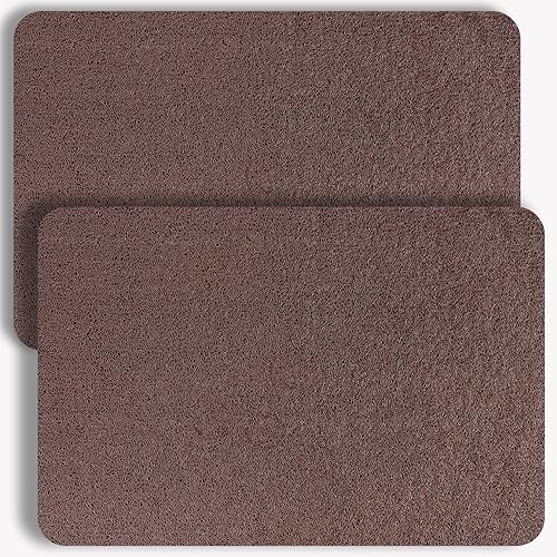 Miniatura 39 de Tapete antideslizante de secado rápido para bañera, piso, baño, ducha, cocina, hogar, hotel (color verde claro, 40 x 16 pulgadas) Verde