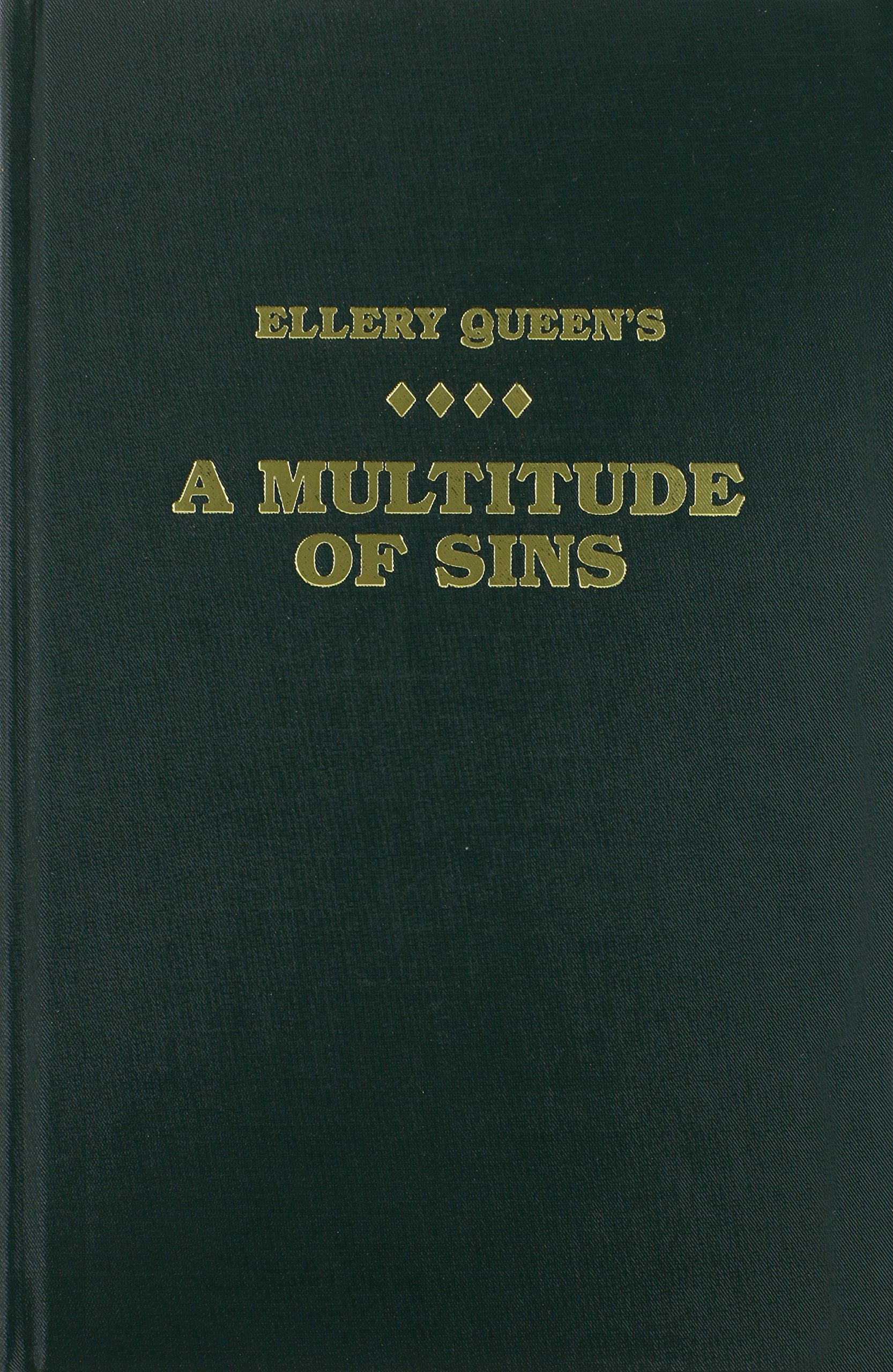 Buy Ellery Queen's a Multitude of Sins — BookShops.in