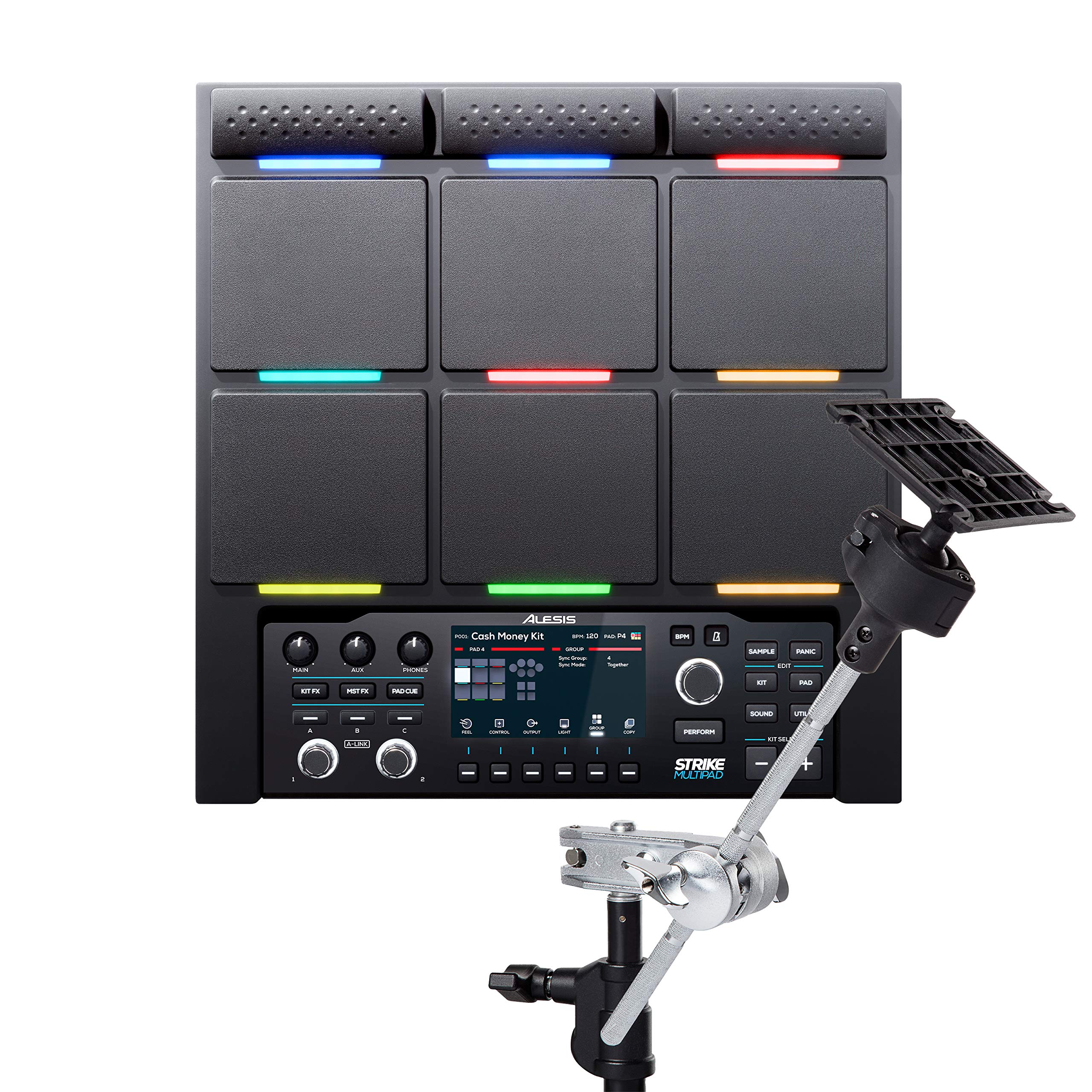 Buy Alesis Strike Multipad 9Trigger Percussion Pad with RGB