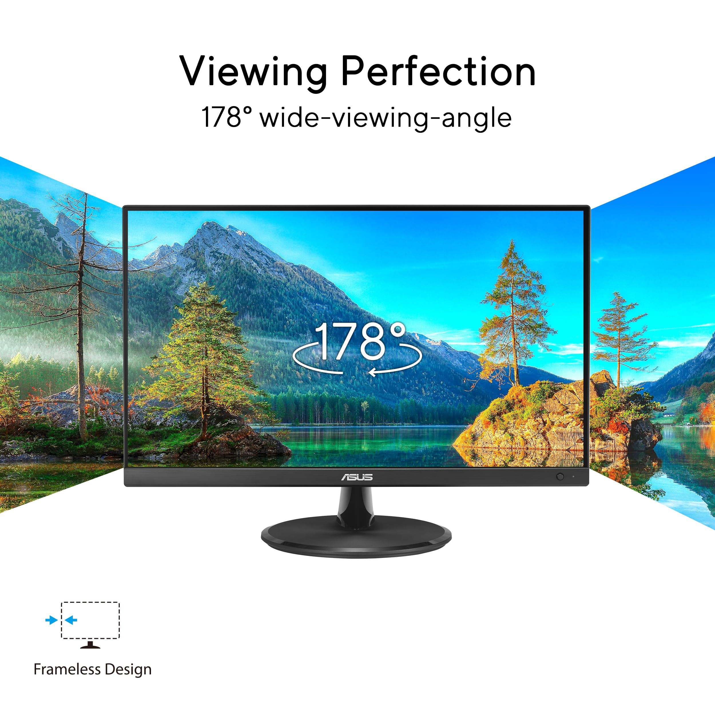 Amazon.com: ASUS 22” 1080P Eye Care Monitor (VP227HF) - (21.45