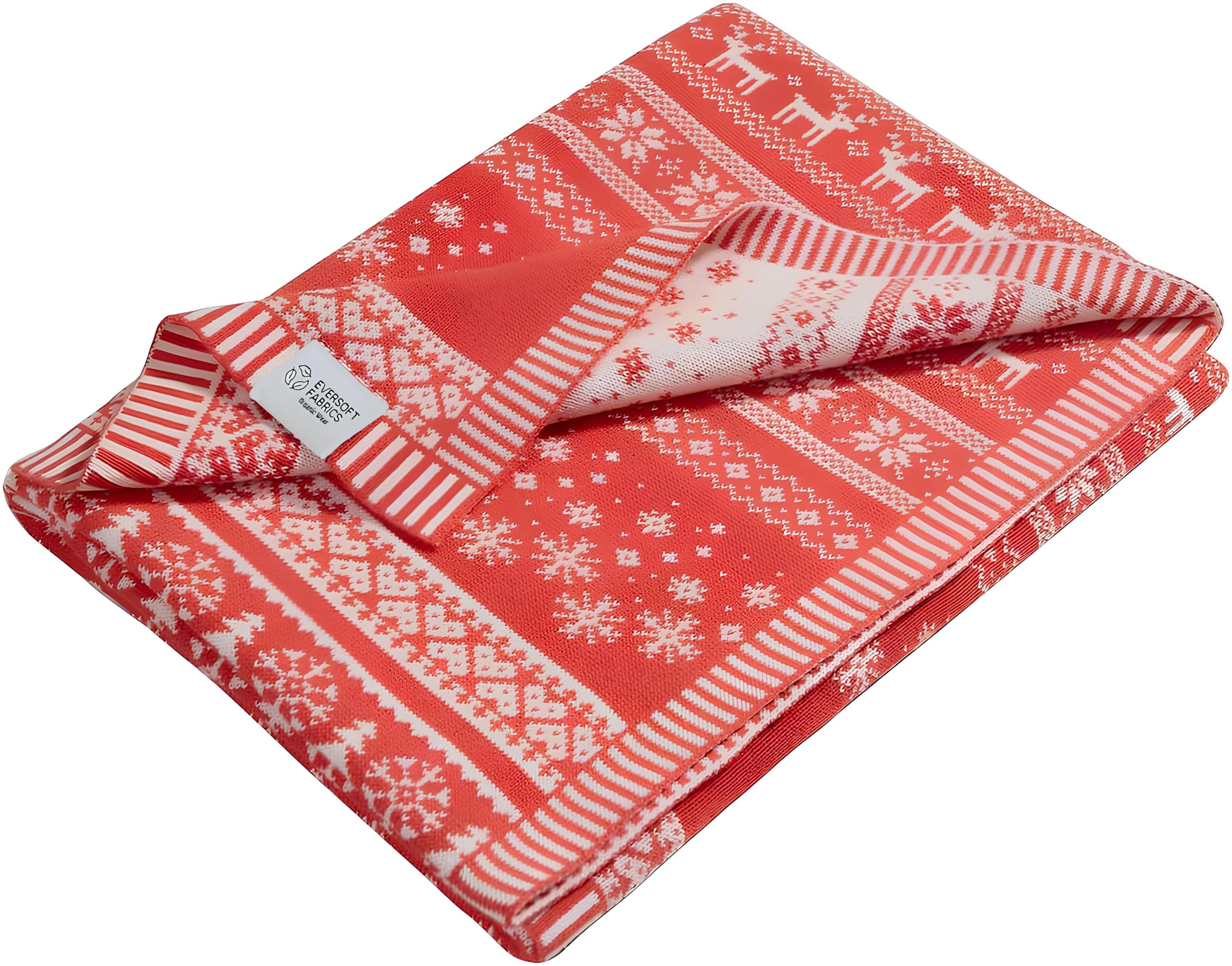 EVERSOFT FABRICS Premium babydeken 350 g - 100% biologisch Turks katoen, Oeko-Tex 100-gecertificeerd, licht en zacht, ideaal voor de gevoelige huid, perfect voor pasgeborenen en peuters (beer groen en