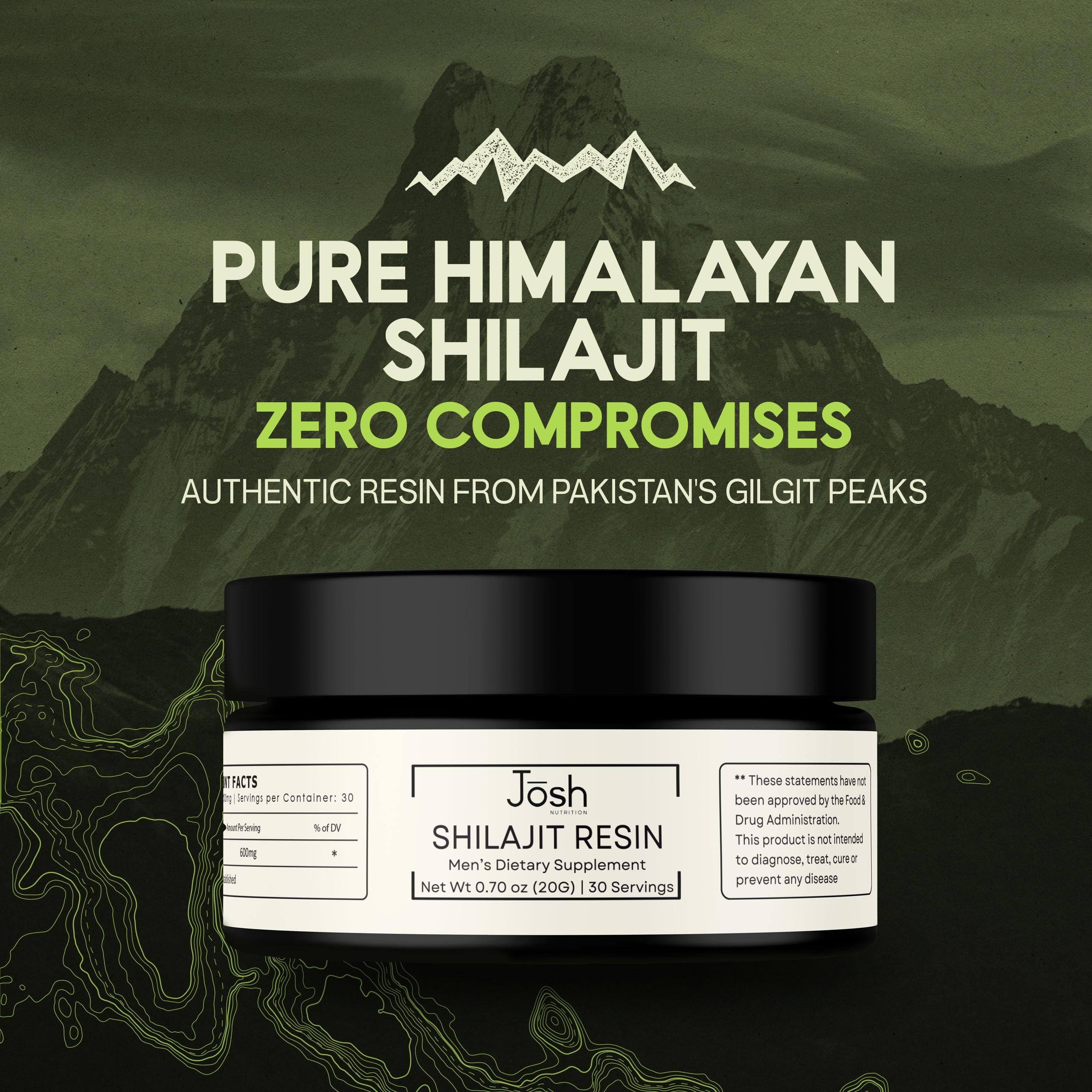 Pure Himalayan Shilajit Resin - 70%+ Fulvic Acid and 85+ Minerals for Energy & Focus, T-Levels Booster, Gold Standard for Men, Organic & Authentic, Third Party Lab-Tested, 20g — Amazon image 9