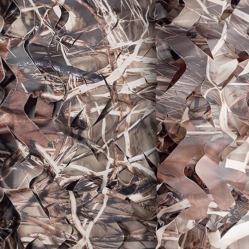 Miniatura 6 de FLYEGO Red de Camuflaje de Malla, Rollo a Granel de Redes de Camuflaje para Toldo, para Cazar, Ocultación, Protección Solar, Cobertura de Auto,