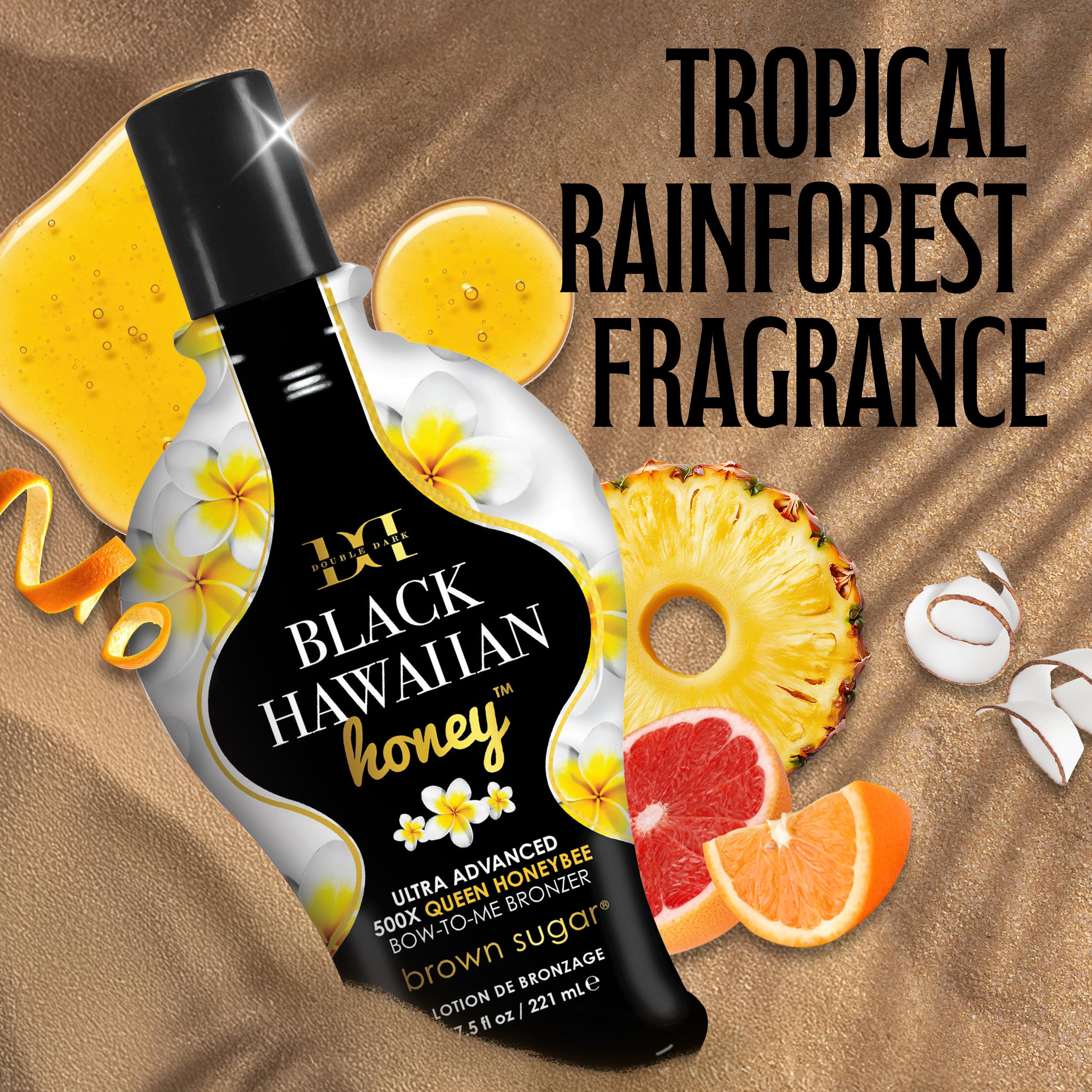 Amazon.com : Brown Sugar Double Dark Black Hawaiian Honey 500X