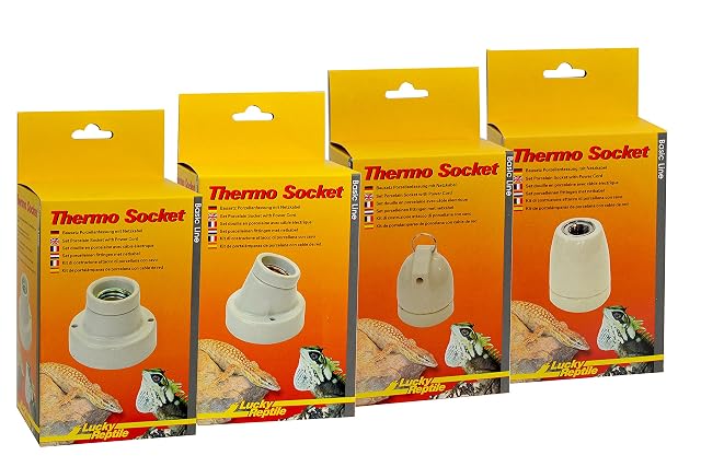 Foto 3 de 3 de Lucky Reptile Thermo Socket - portalámparas para Colgar - portalámparas E27 con Cable