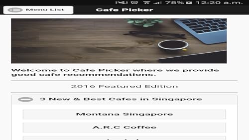 Cafe Picker
