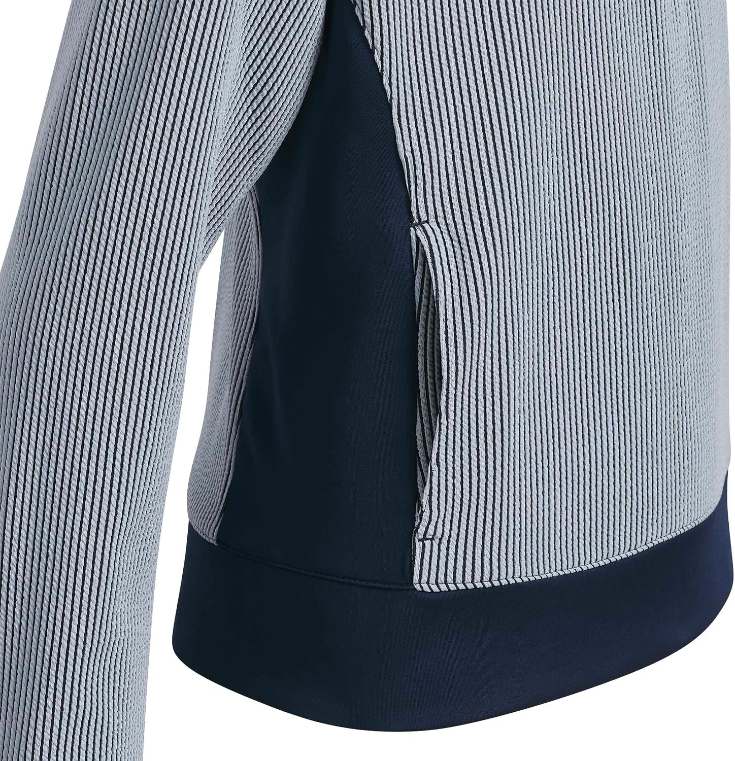 adidas Girls' Textured Quarter-zip Pullover