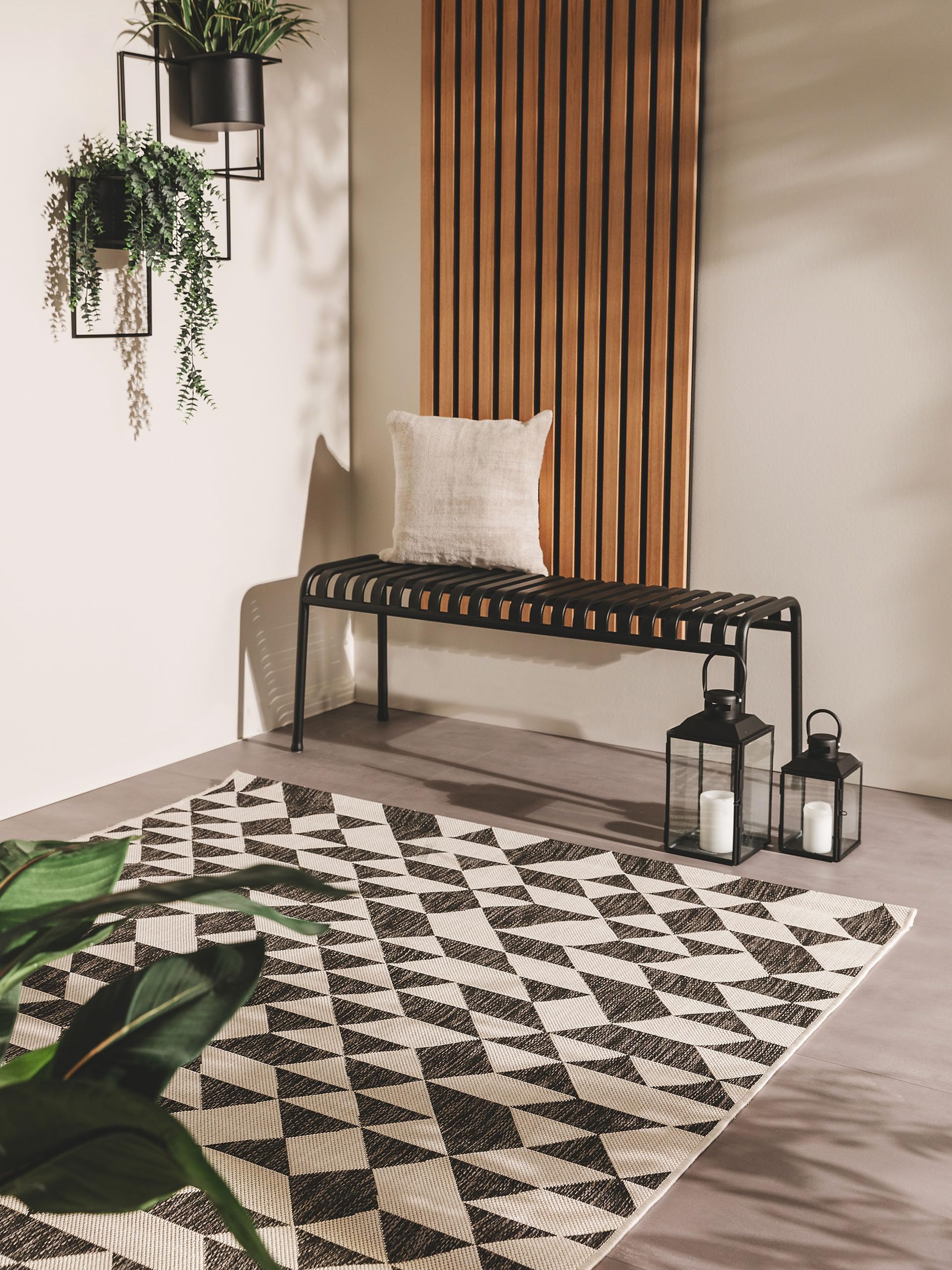 Tapis de protection contre les rayures benuta PLUS noir 200x300 cm grand format