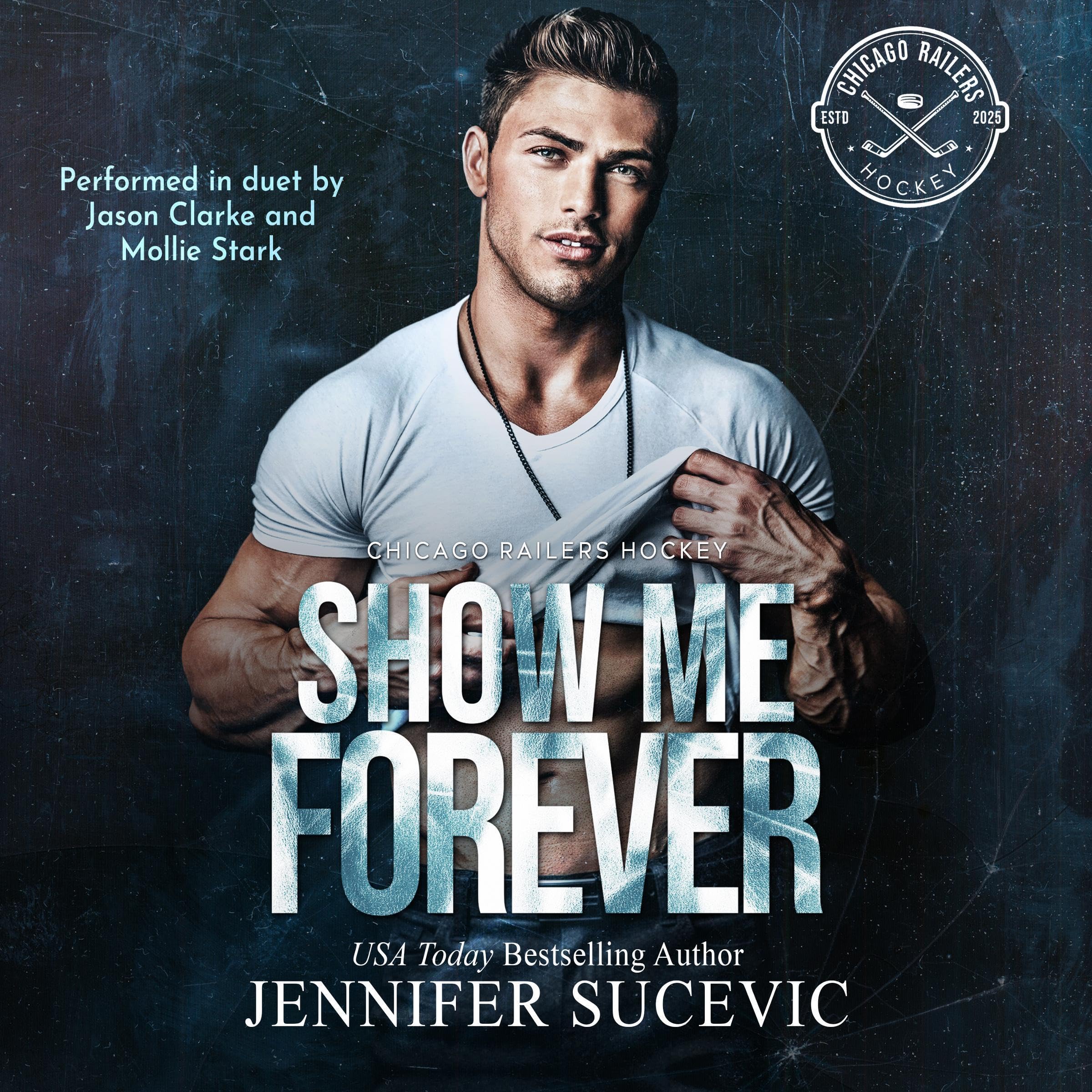 Cover art for Show Me Forever: A One-Night Stand, Surprise Pregnancy Hockey Romance