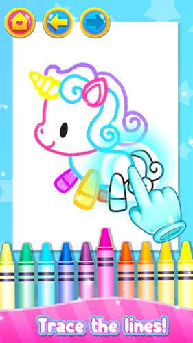 Rainbow Glitter Drawing Book - Kids Fun Drawing & Artwork Lessons in Creativity!