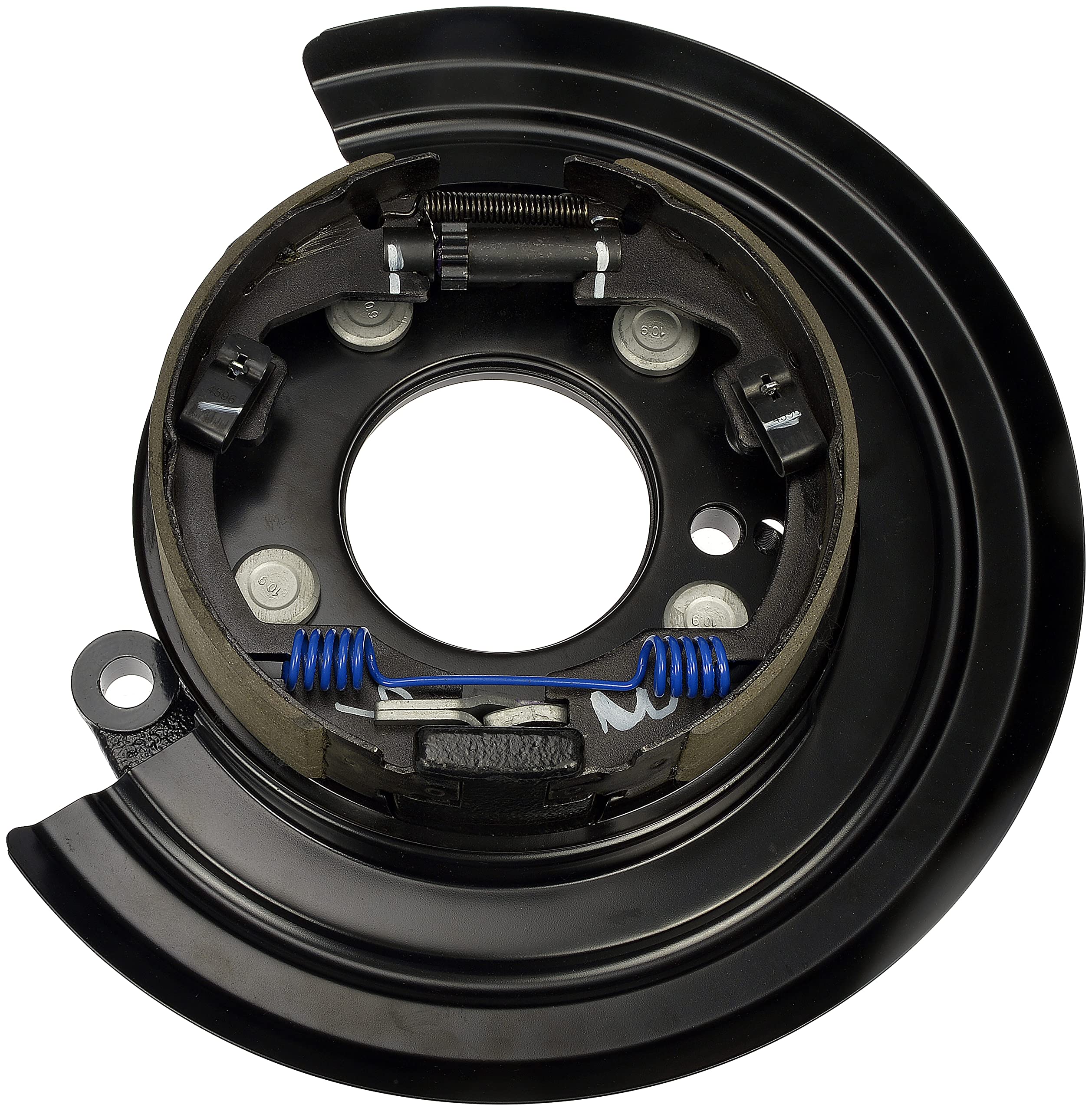 Parking Brake Loaded Backing Plate Assembly - Rear Left For 2011-2012 ...