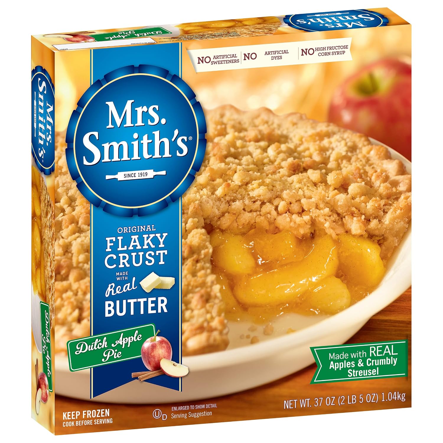 Mrs. Smith's Original Flaky Crust Dutch Apple Pie, 37 Oz