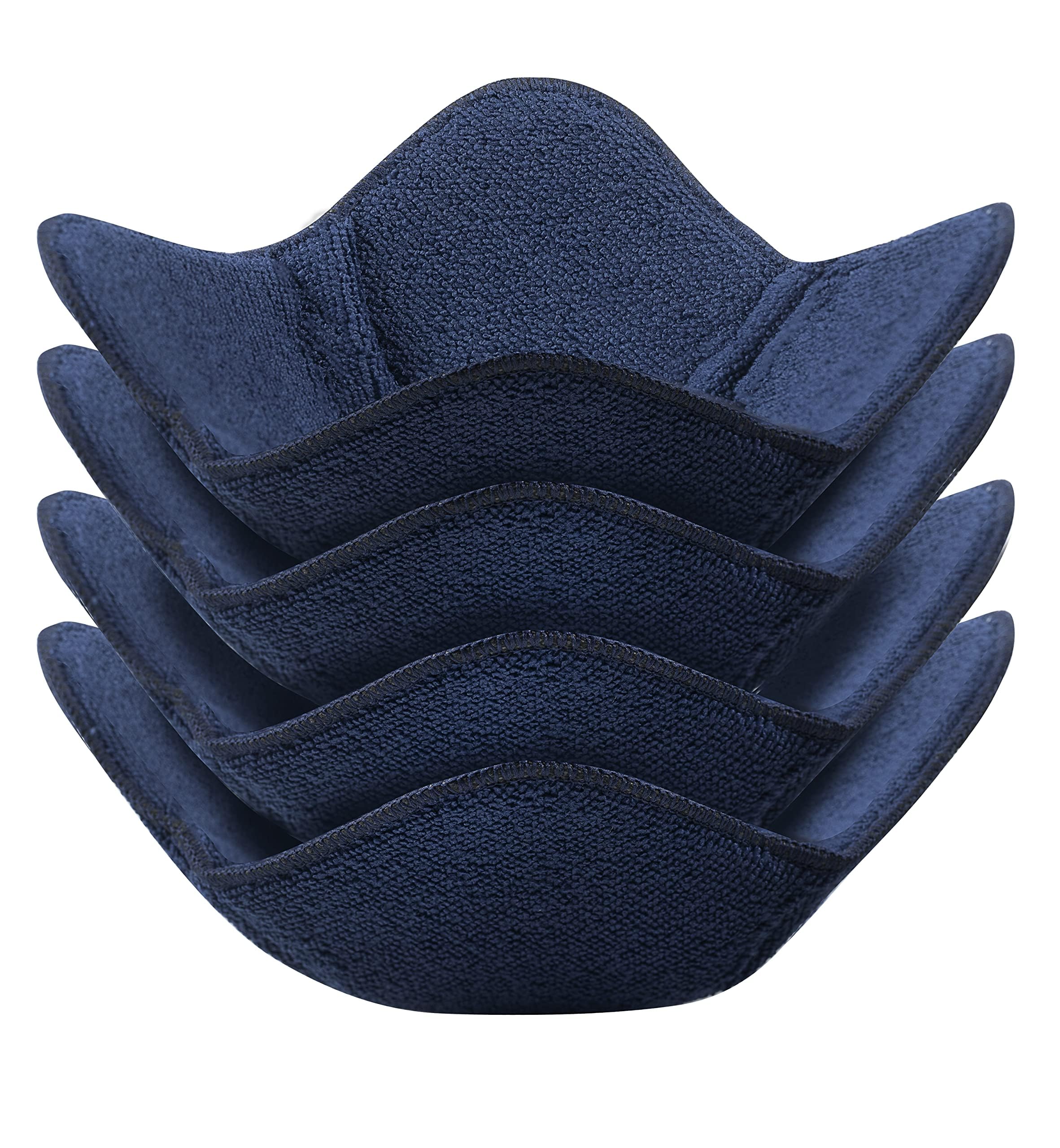 Microwave Bowl Cozy Holders for Hot Food Set of 4 Hot Pads for Bouillon Cups Multipurpose Heat Proof