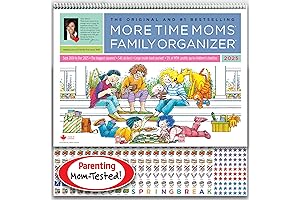 Mom's Calendar 2024-2025: Family Organizer 2025 Wall Calendar