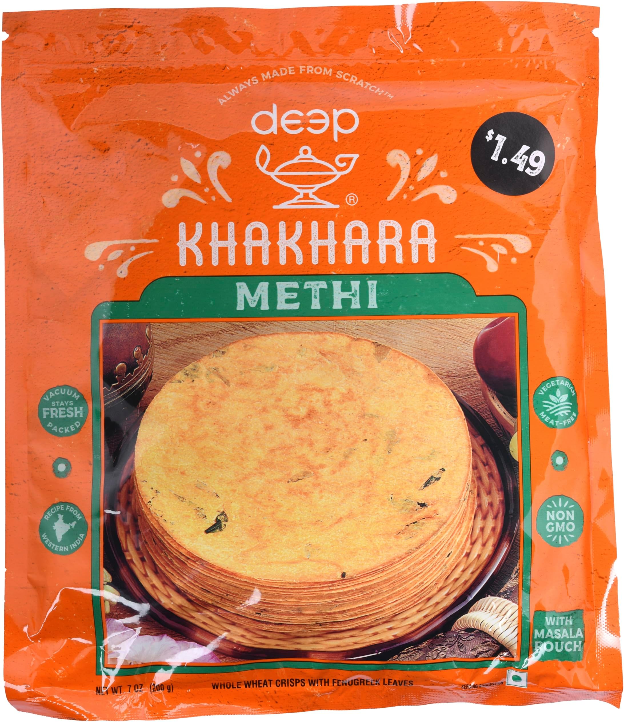 Methi Khakhara (7oz)