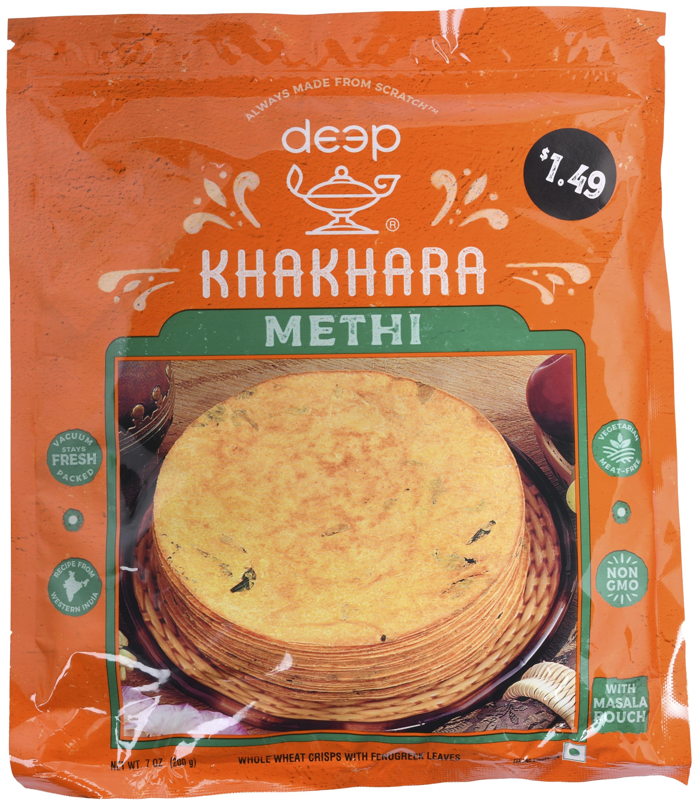 Methi Khakhara 7oz product thumbnail 2