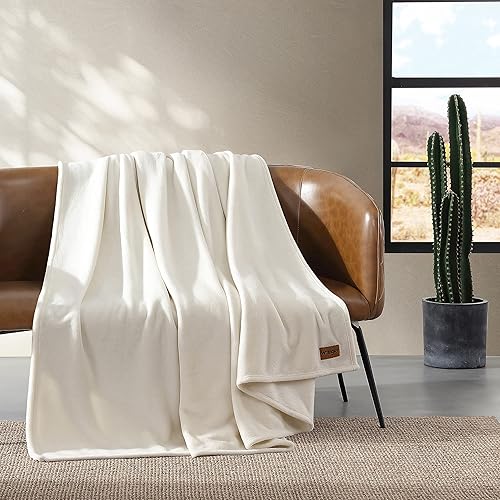 Miniatura 3 de Wrangler - Manta Queen, ropa de cama reversible de forro polar de felpa ultrasuave, decoración ligera del hogar para todas las estaciones (arena