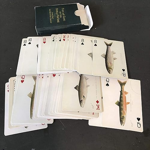 S.F. Denton Fish y juego de cartas de Nueva York