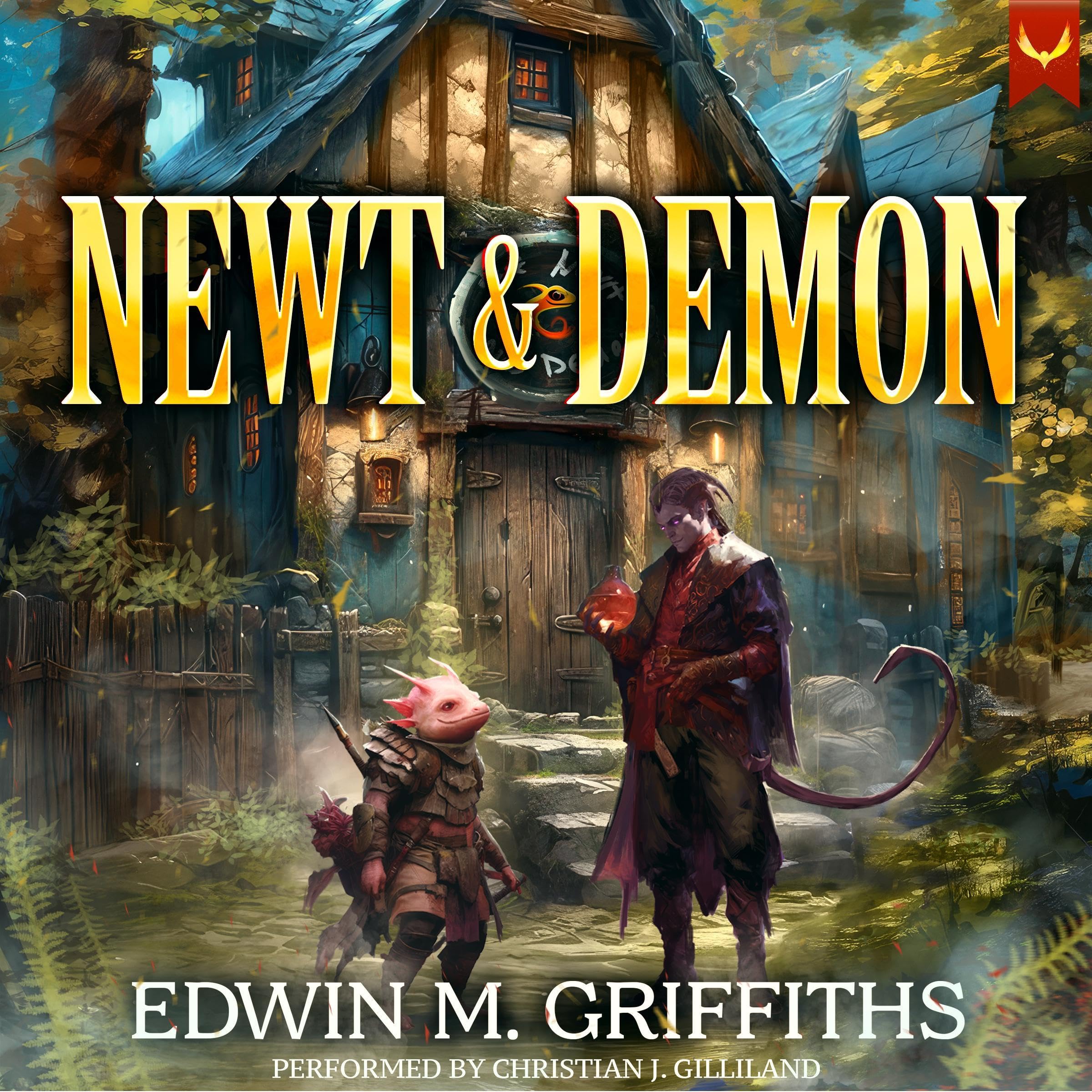 Cover art for The Newt and Demon