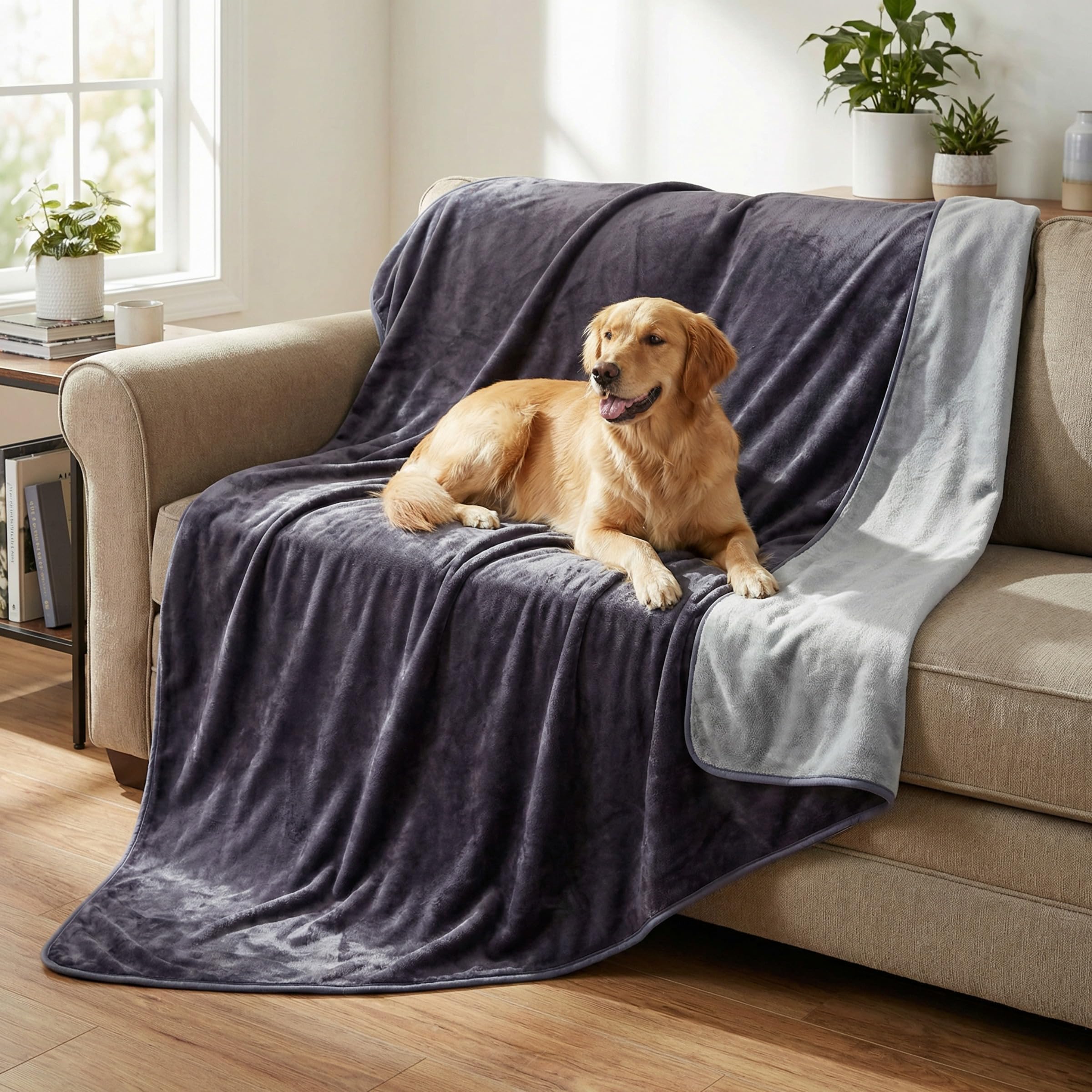 Amazon.com: Lavish Home Waterproof Blanket - 80x80 King-Size