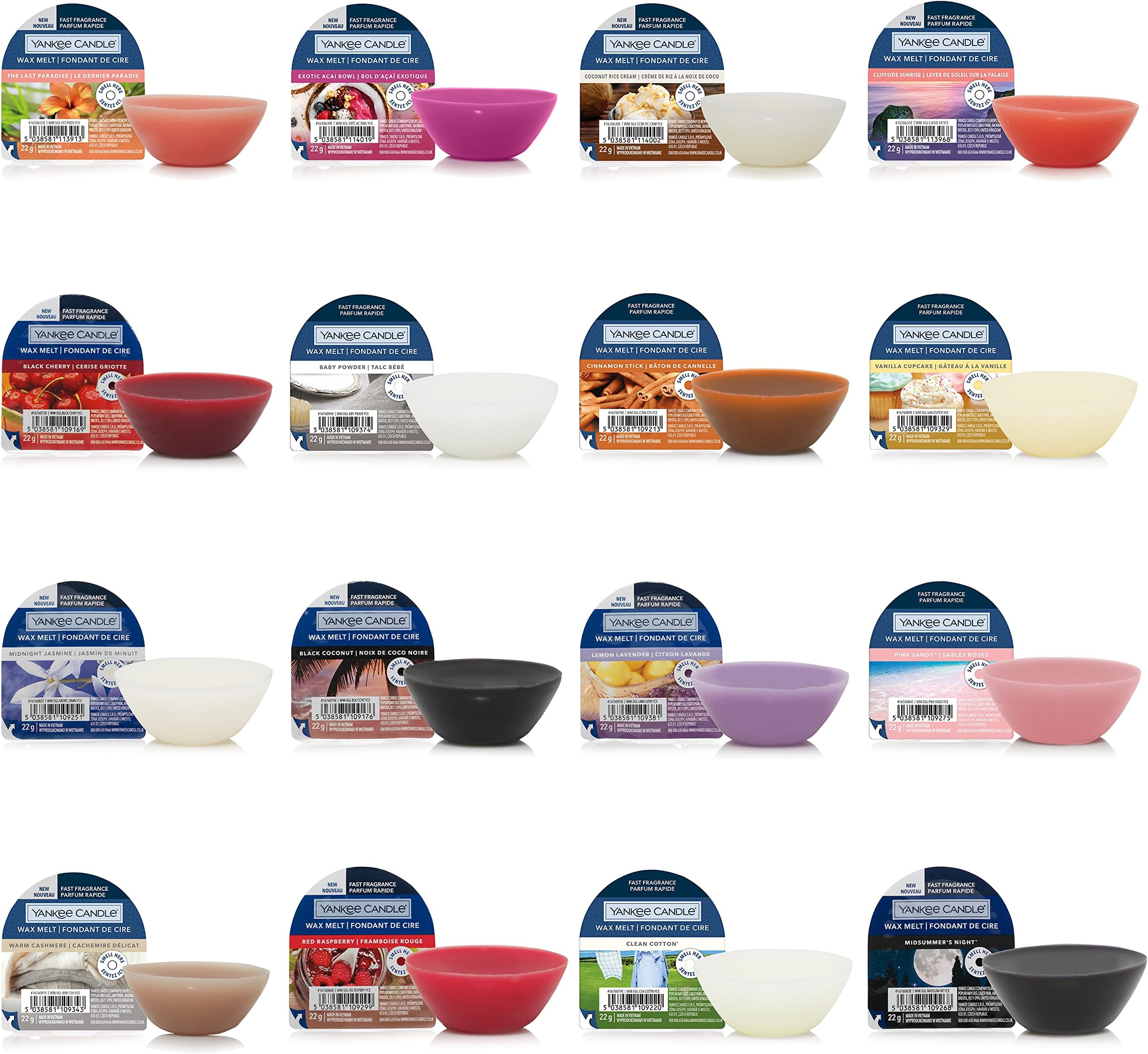 Yankee Candle Poolside Oasis Melt Cup Amazon.co.uk Home & Kitchen