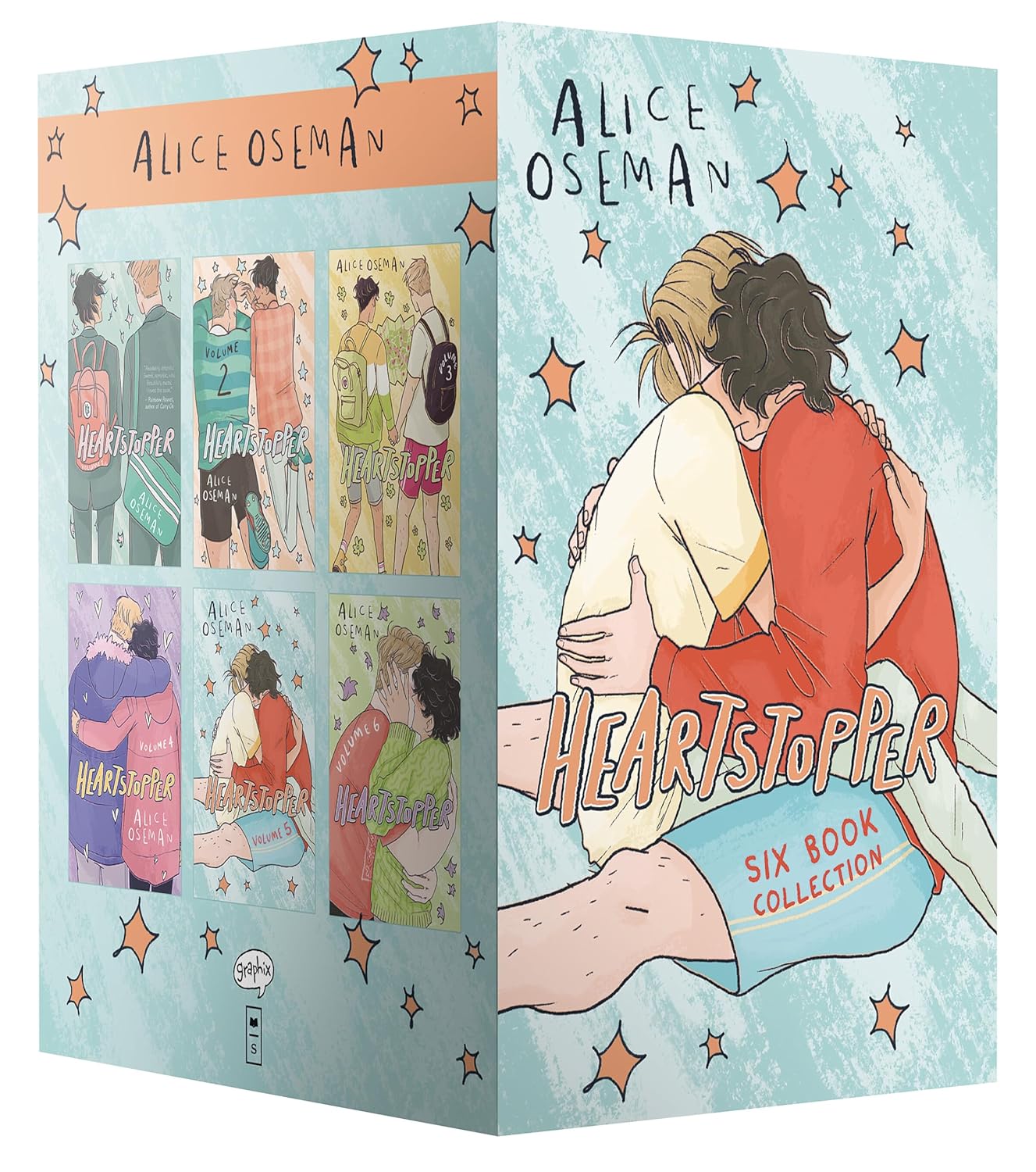 Heartstopper #1-6 Box Set      Paperback – August 4, 2026