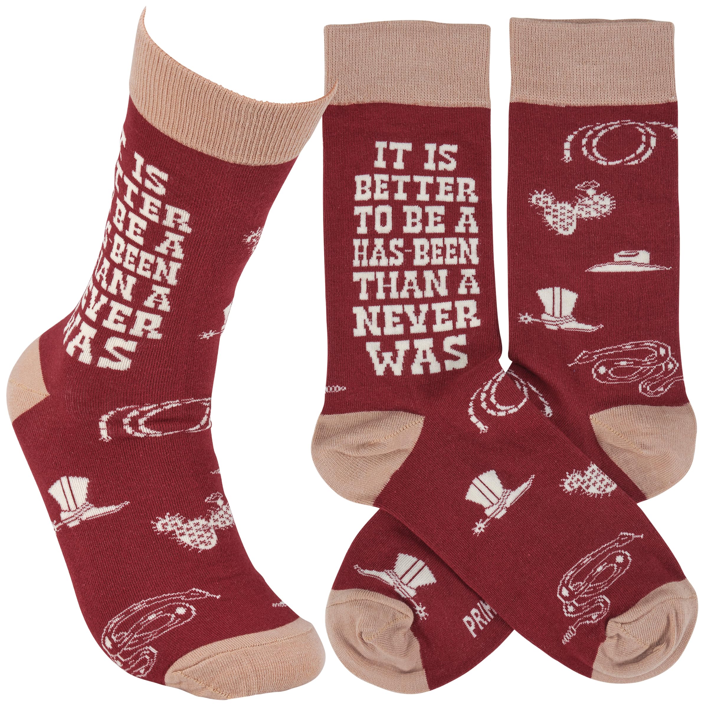 Calcetines A Has Been un regalo divertido original unisex Primitives by Kathy 5