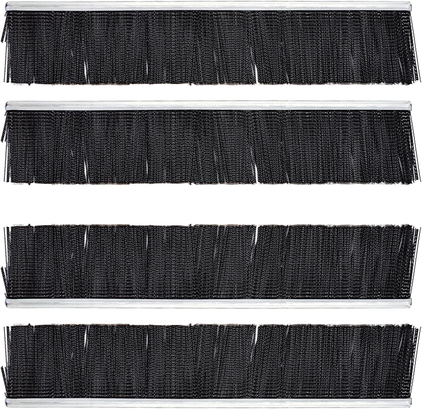 21.6" Lawn Sweeper Brush Replacement for 44" Tow Behind Lawn & Leaf Sweeper, 4 Pack 21.6 inch