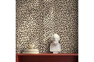 Modern Leopard Peel and Stick Wallpaper for A Bold and Effortless Style