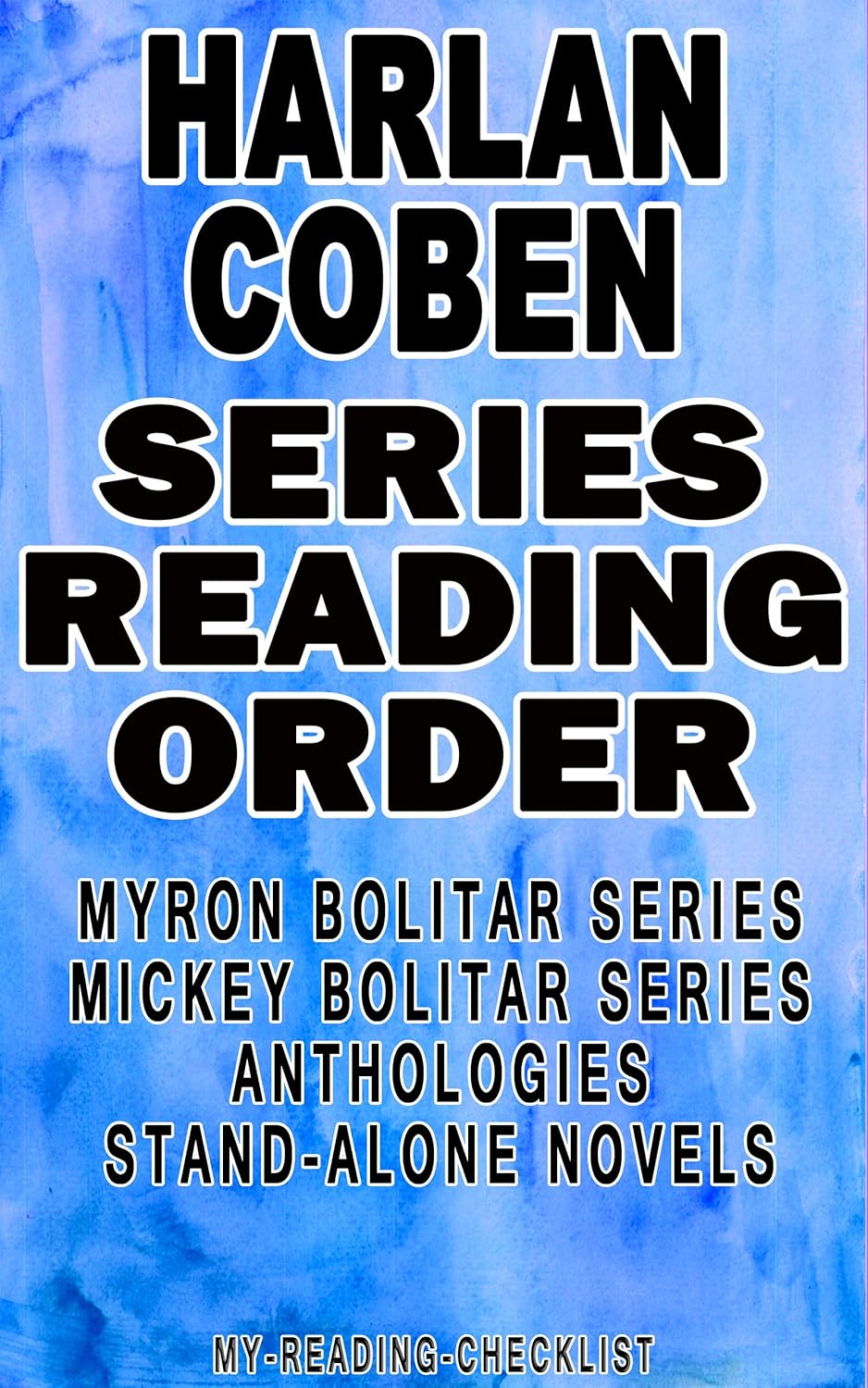 Amazon.co.jp HARLAN COBEN SERIES READING ORDER MY READING CHECKLIST
