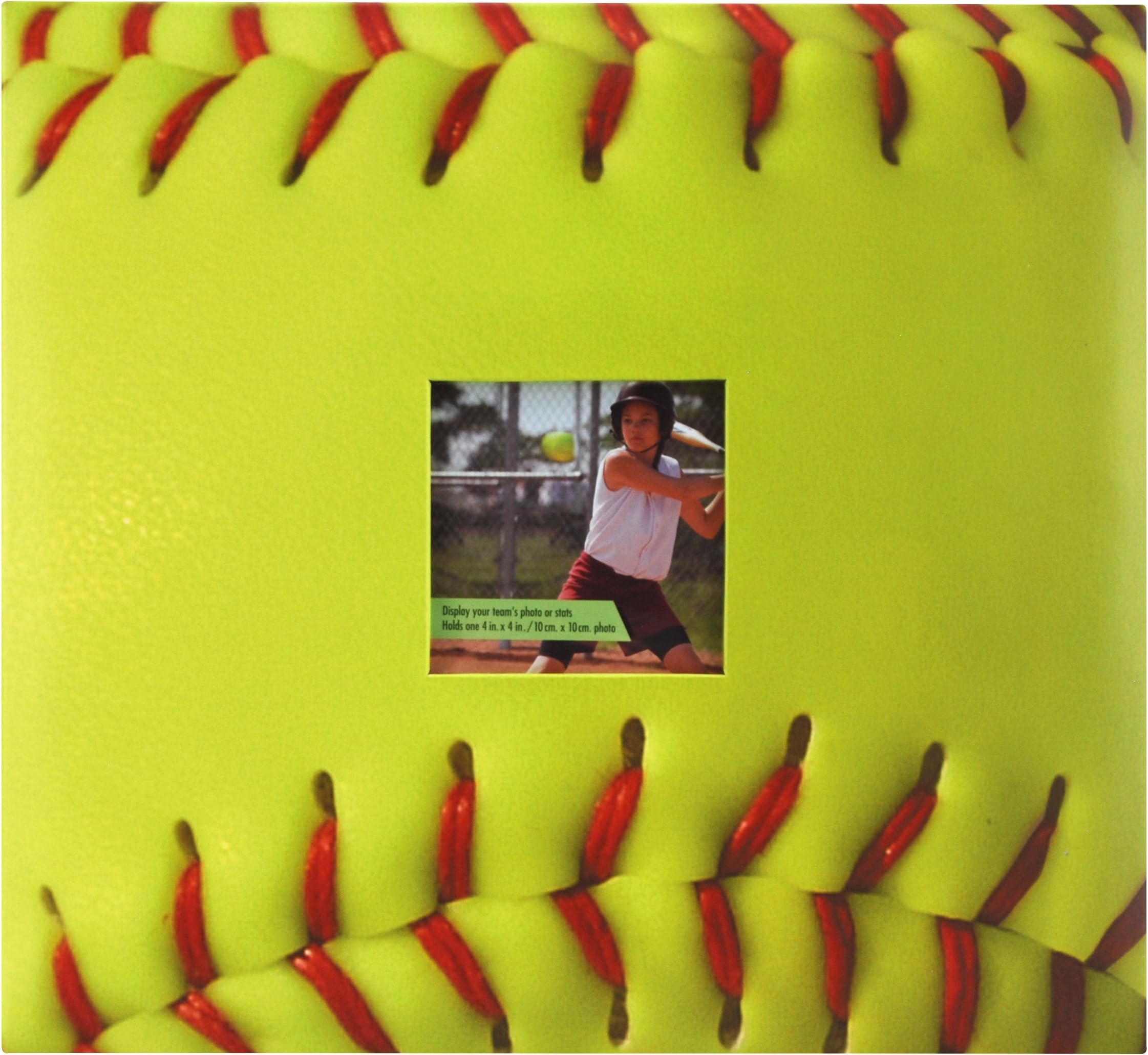 MBI 12x12 Inch Sport and Hobby Postbound Albums, Fast Pitch (865406)