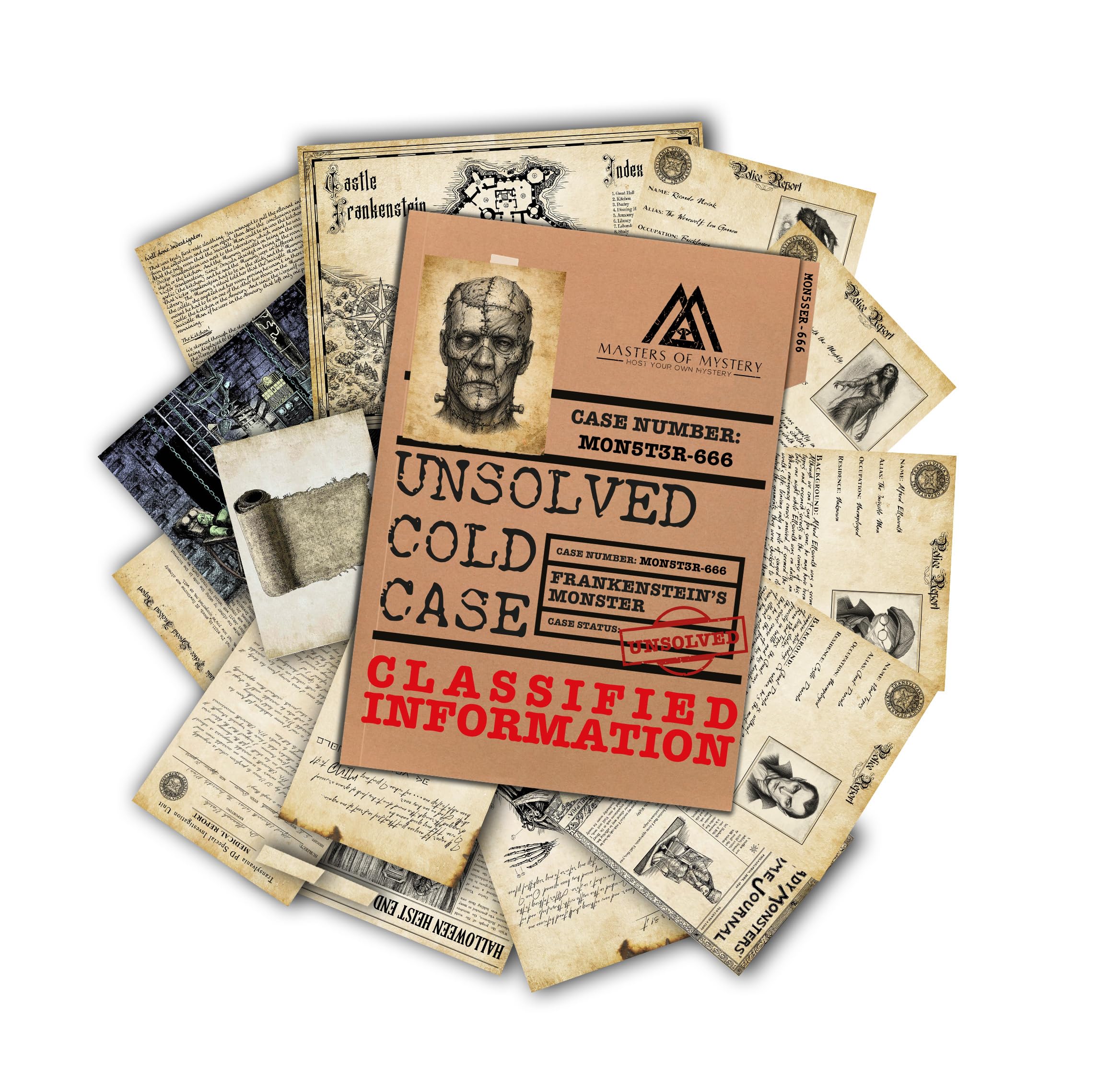 Un gioco di file di caso freddo di Halloween - Risolvi un mistero di omicidio