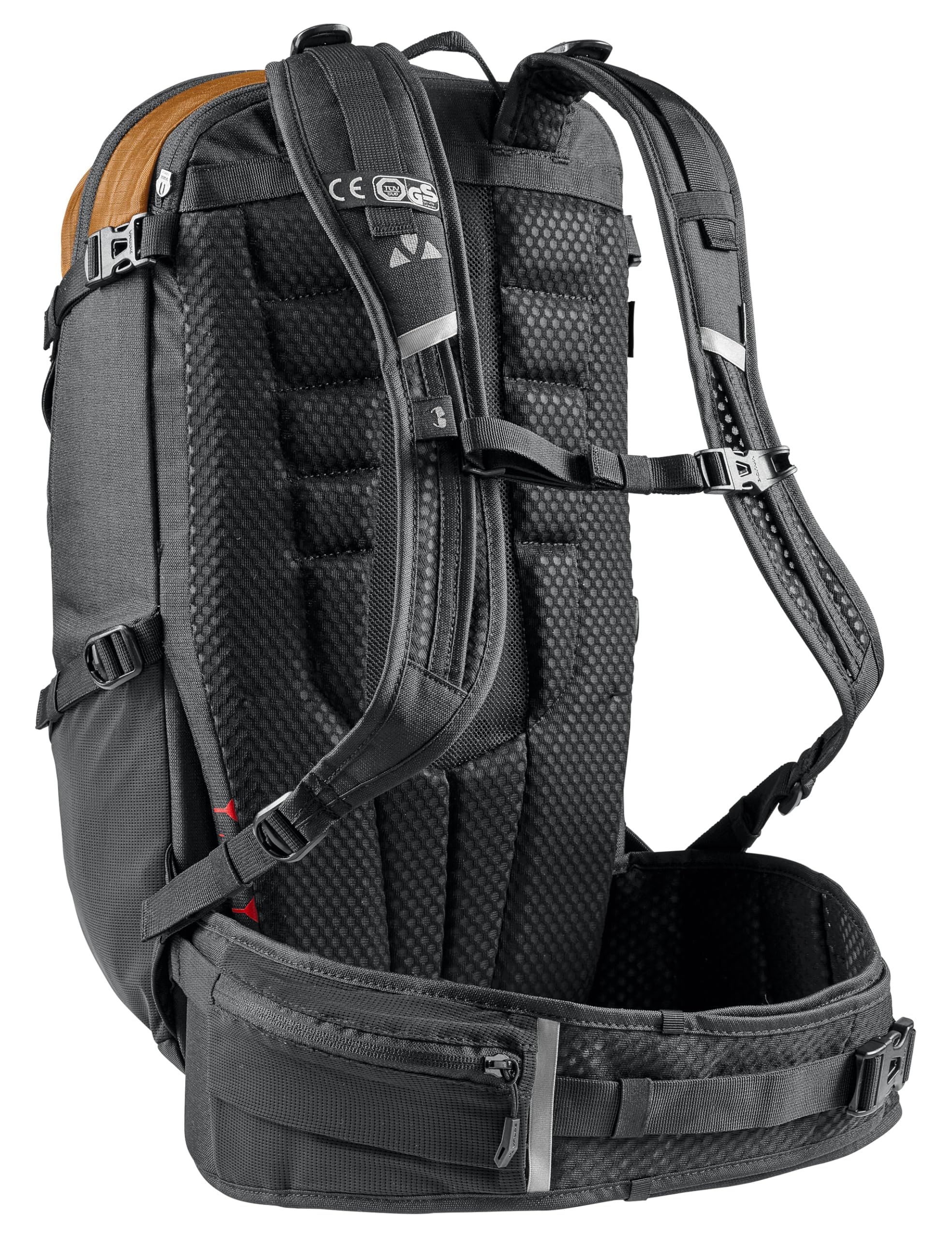 VAUDE 14525 Unisex - Adulto Zaini 15-19L, Black, 22 Litri