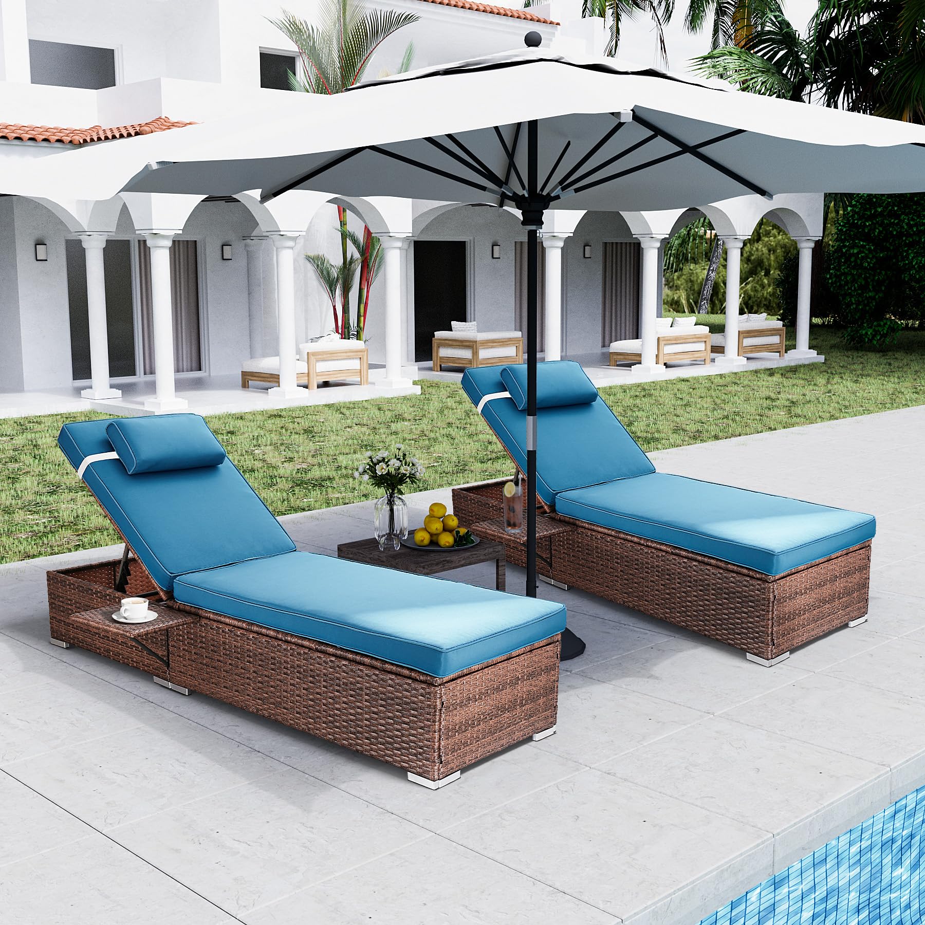 Deck Chair Wayfair Chairs Outdoor Wade Logan® Aaronn Metal Outdoor