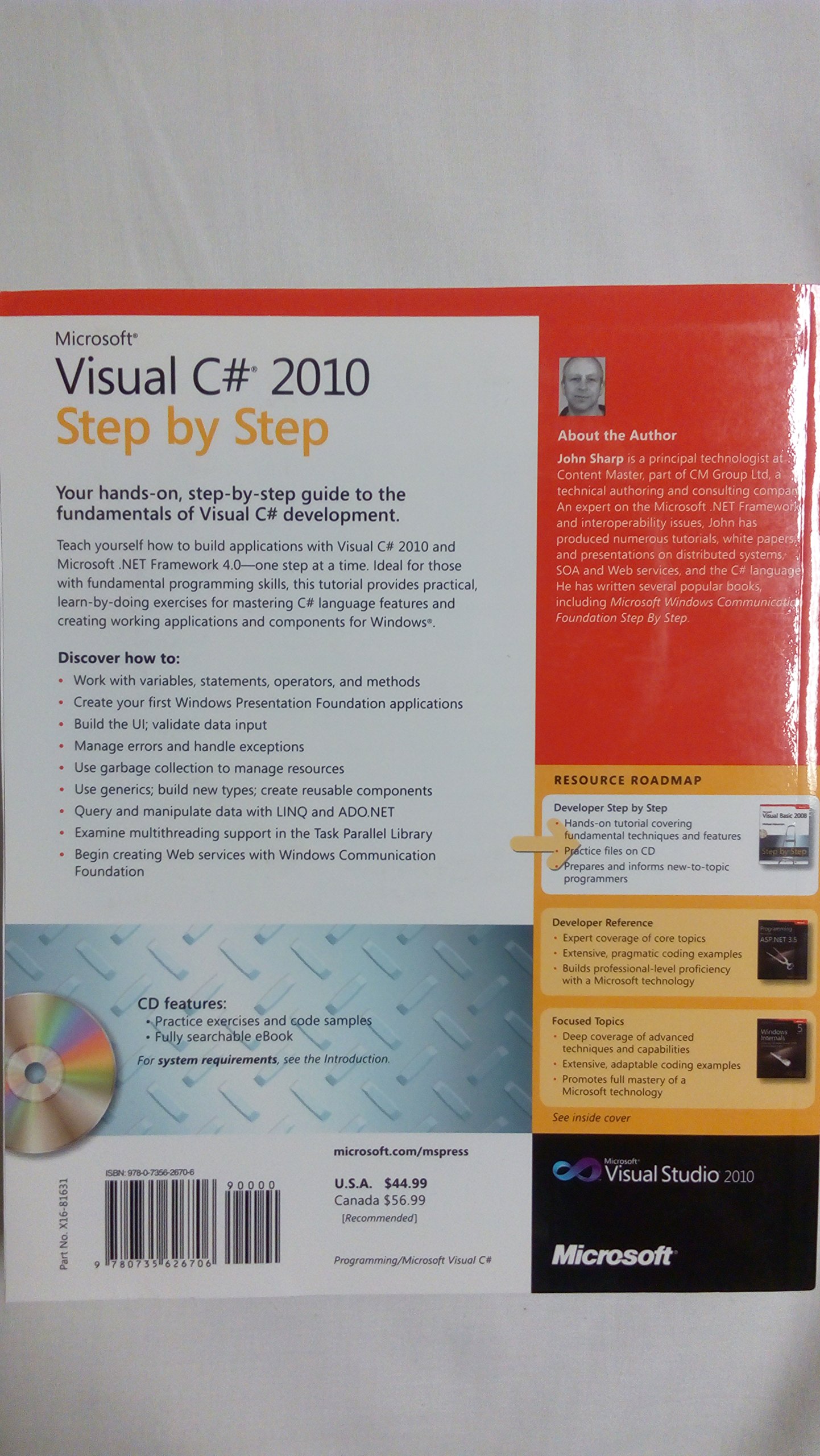 Microsoft® Visual C#® 2010 Step by Step