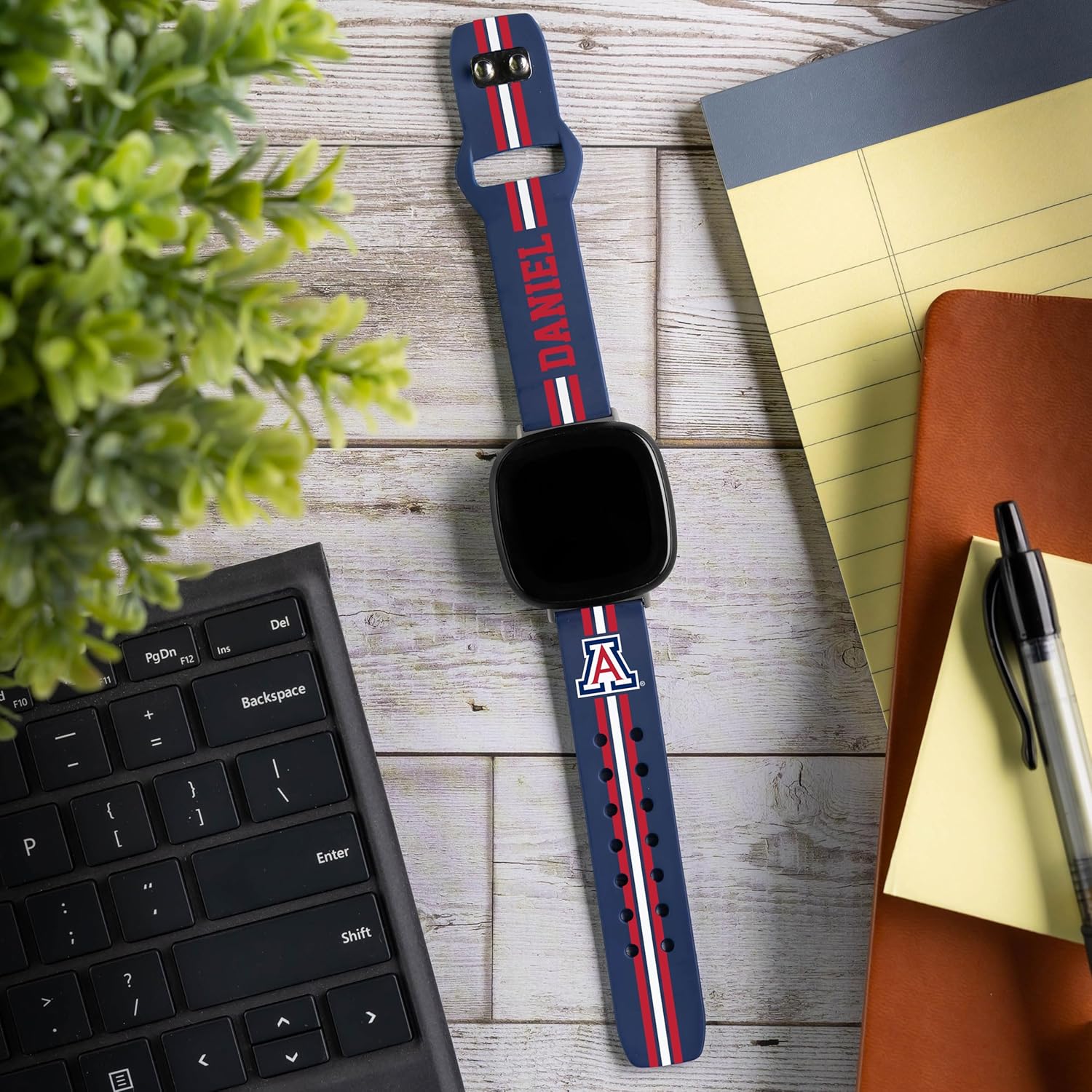 Affinity Bands Arizona WildcatsHD Watch Band Compatible with Fitbit Versa 3 and Sense