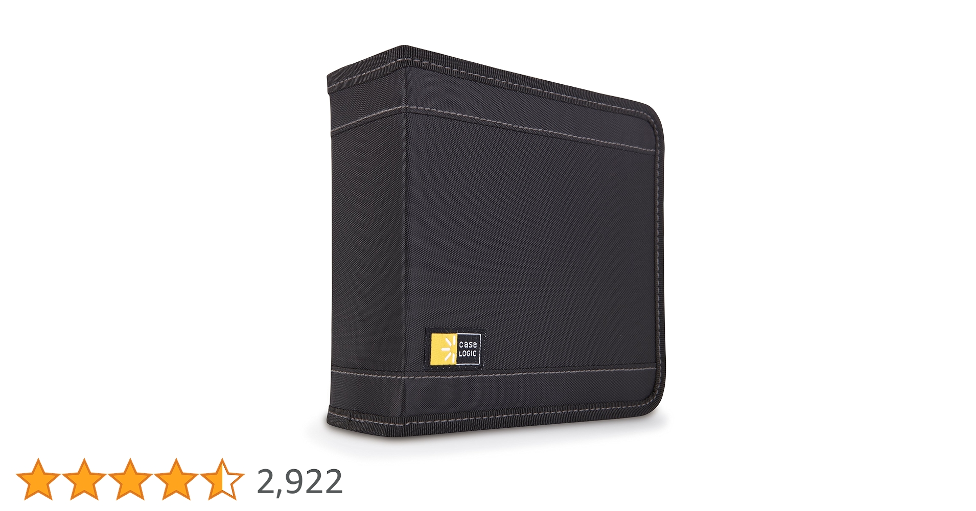 Case Logic CDW-32 32 Capacity Classic CD Wallet (Black) : CD Case Logic CDW-32 32 Capacity Classic CD Wallet (Black) : CD