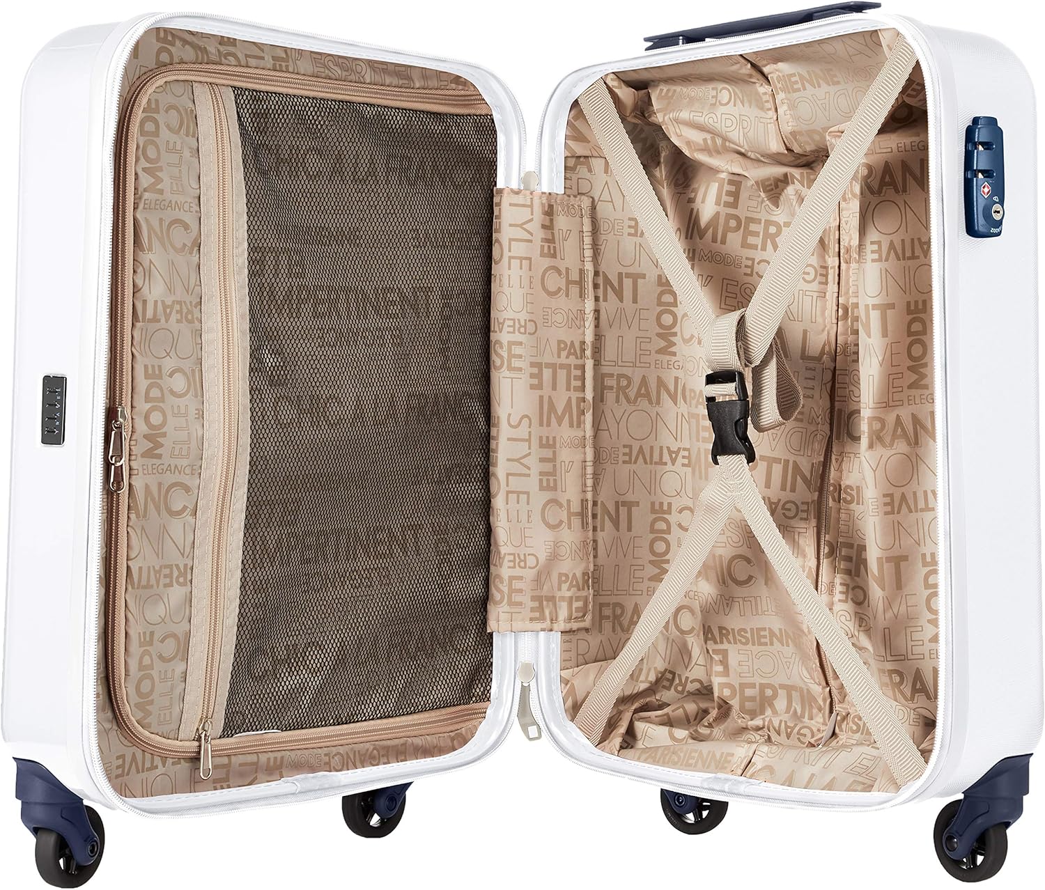 Amazon | [エルトラベル] ジッパーキャリー47 2EL1-47H 機内持ち込み可