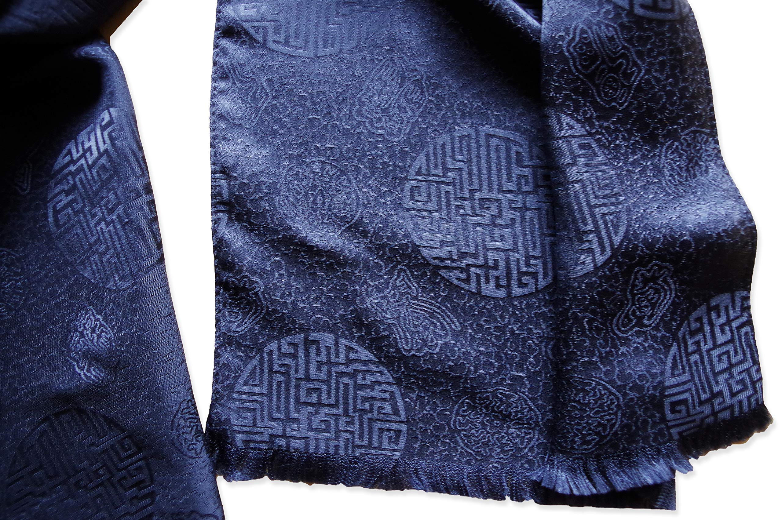 Posh Gear Herren Seiden Schal Satinecho aus 100% Seide