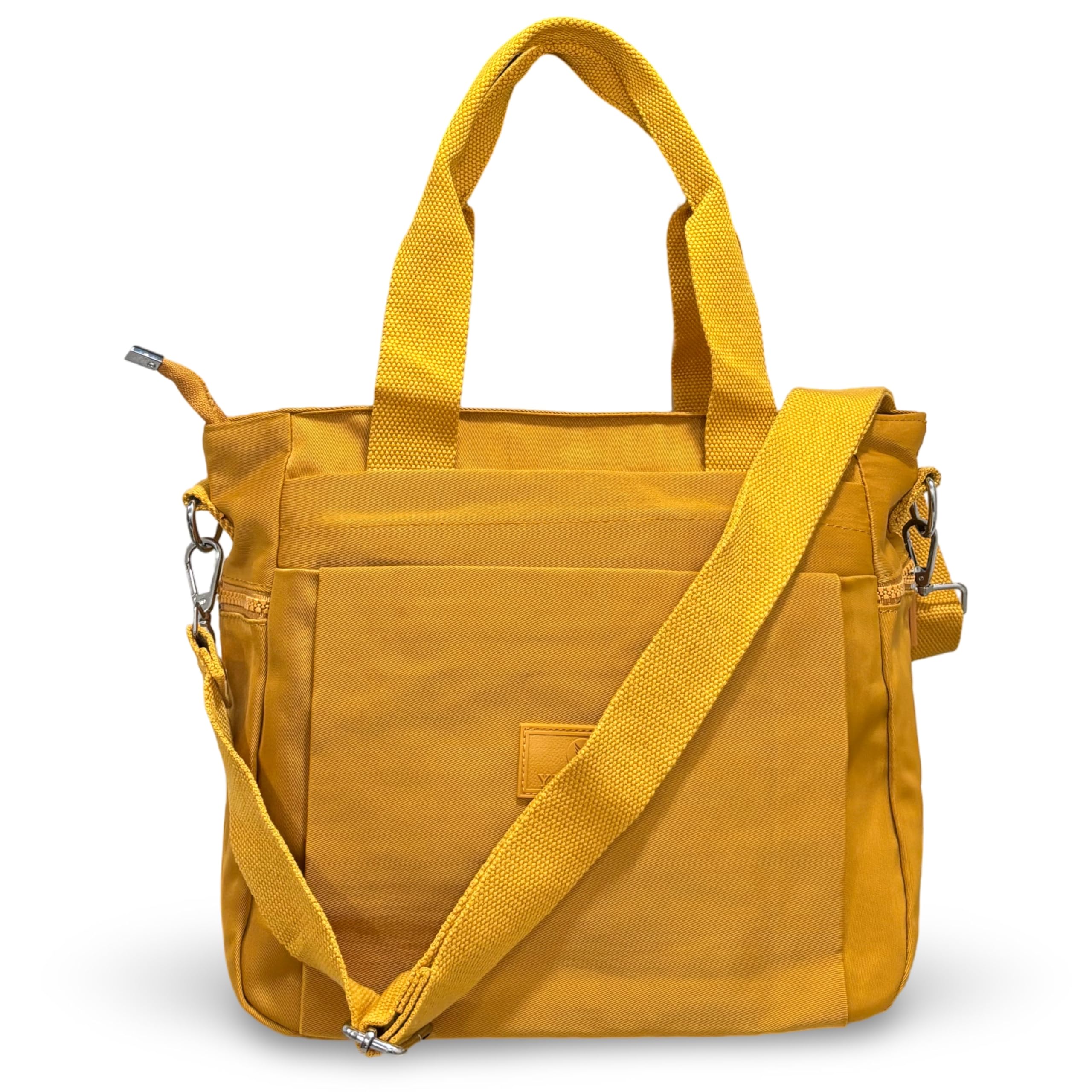 Nylon Tote Bag/Sling Bag For Women | Multi-Compartment | Lightweight, with Detachable Crossbody Strap-image-29