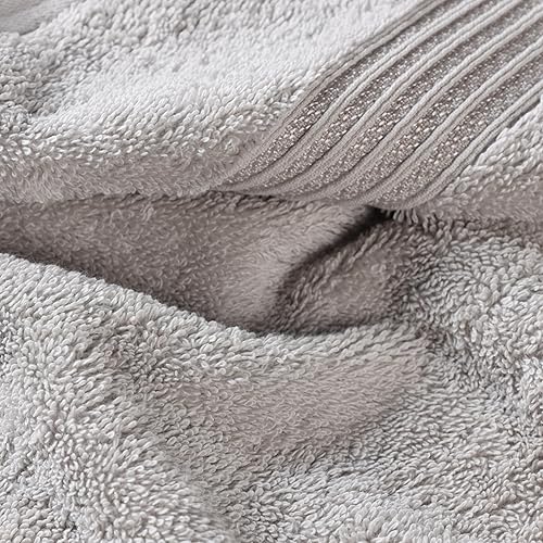 Vista 104 de Juego de 6 toallas Superior de algodón egipcio Borgoña,Negro,Azul claro,Morado