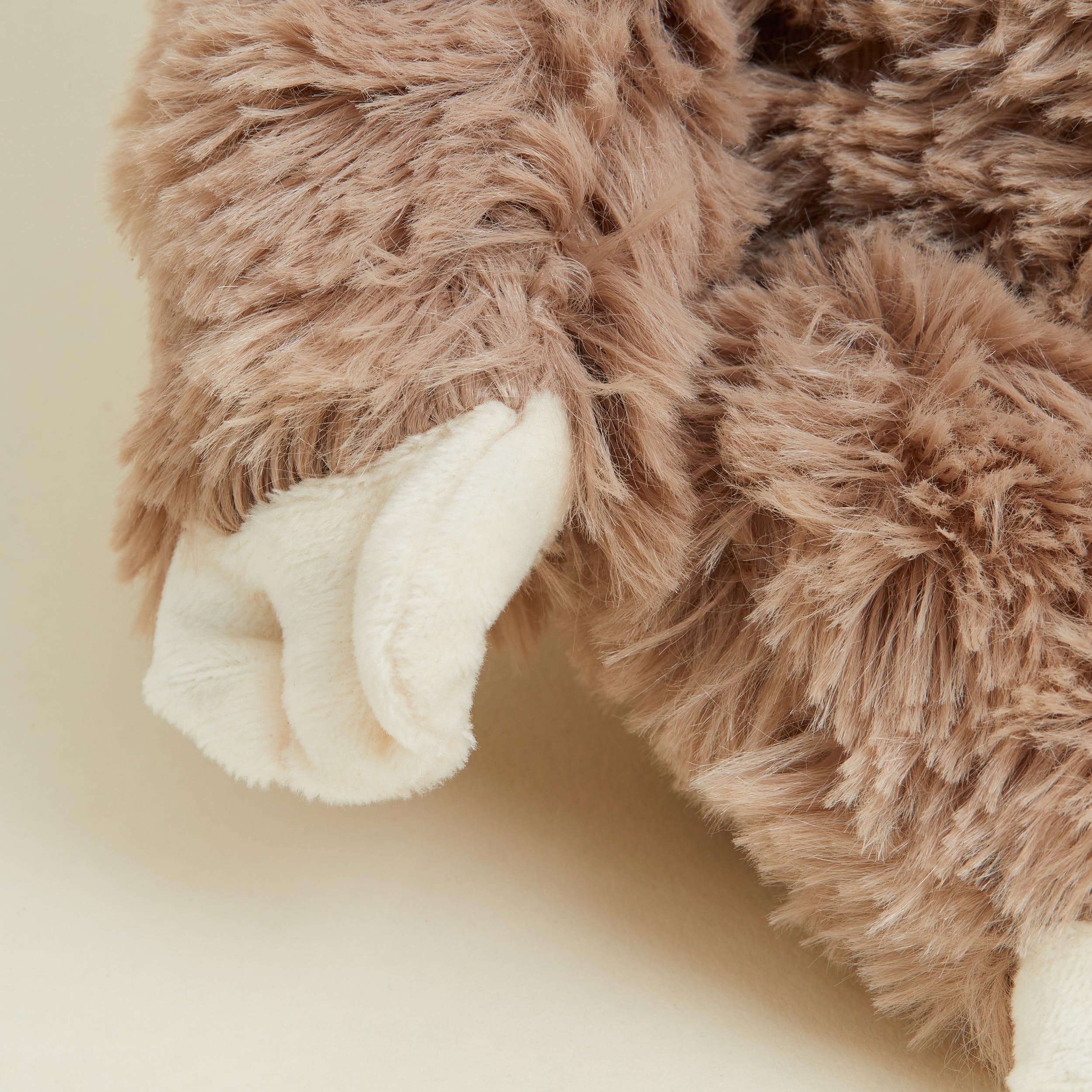 Warmies Peluche Bradipo Marrone Pesato Utilizzabile nel Microonde con Profumo di Lavanda Francese, Borsa di Grano Caldo o Freddo per un Fresco Rilassamento e un Caldo Sollievo