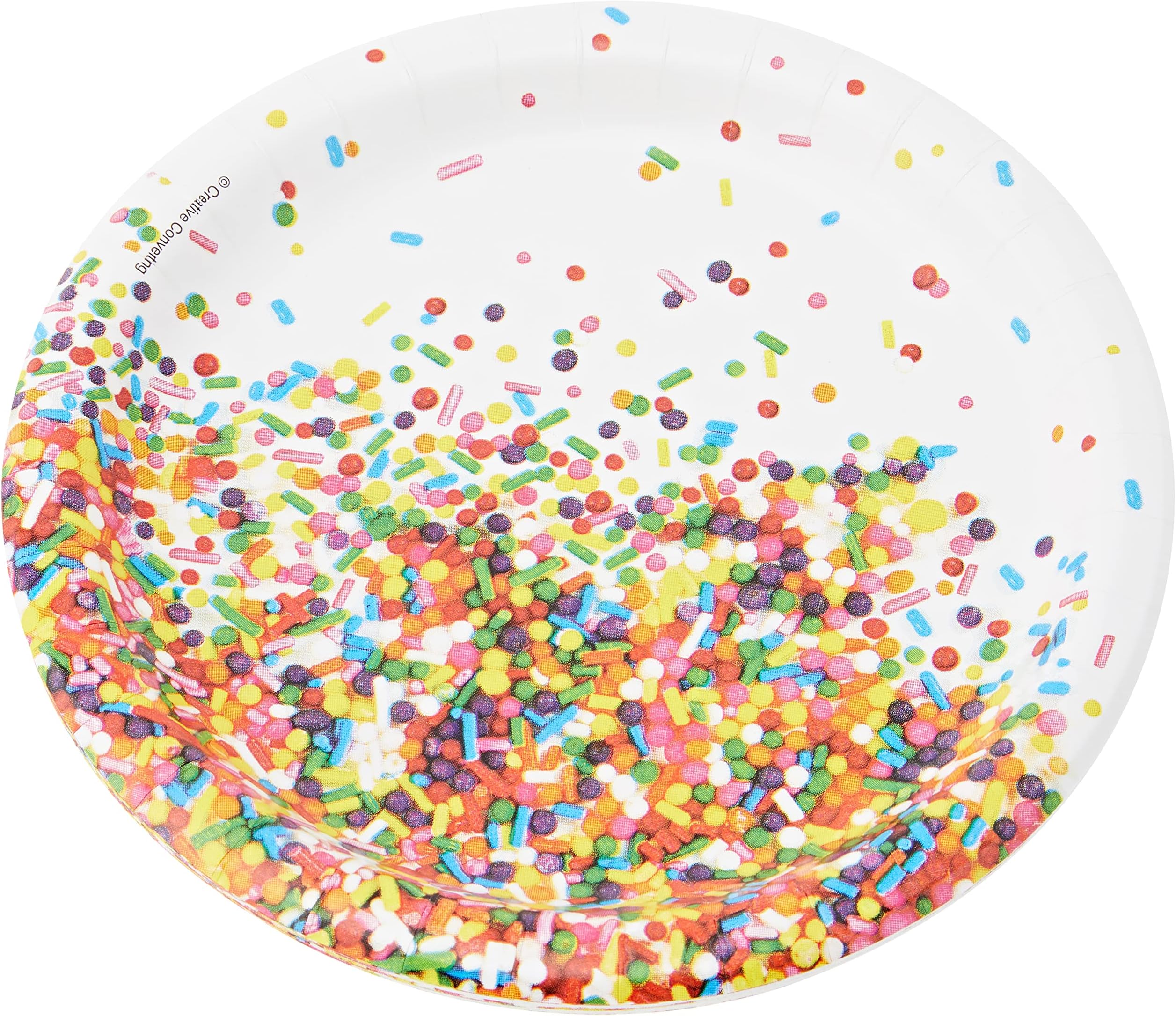 Creative Converting 324662 Luncheon Plate, 7", Multicolor