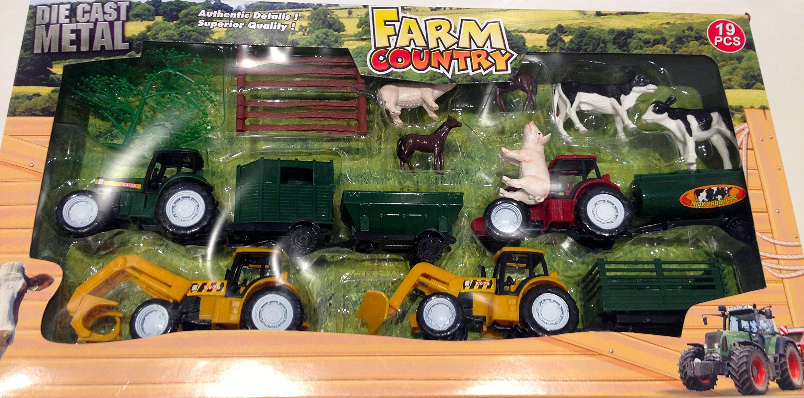 Die Cast Metal Farm & Country Playset