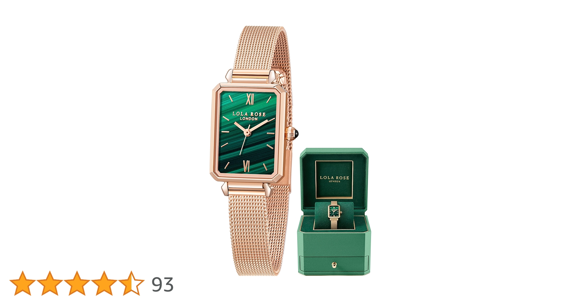 Amazon | Lola Roseレディース マラカイトテクスチャー 時計