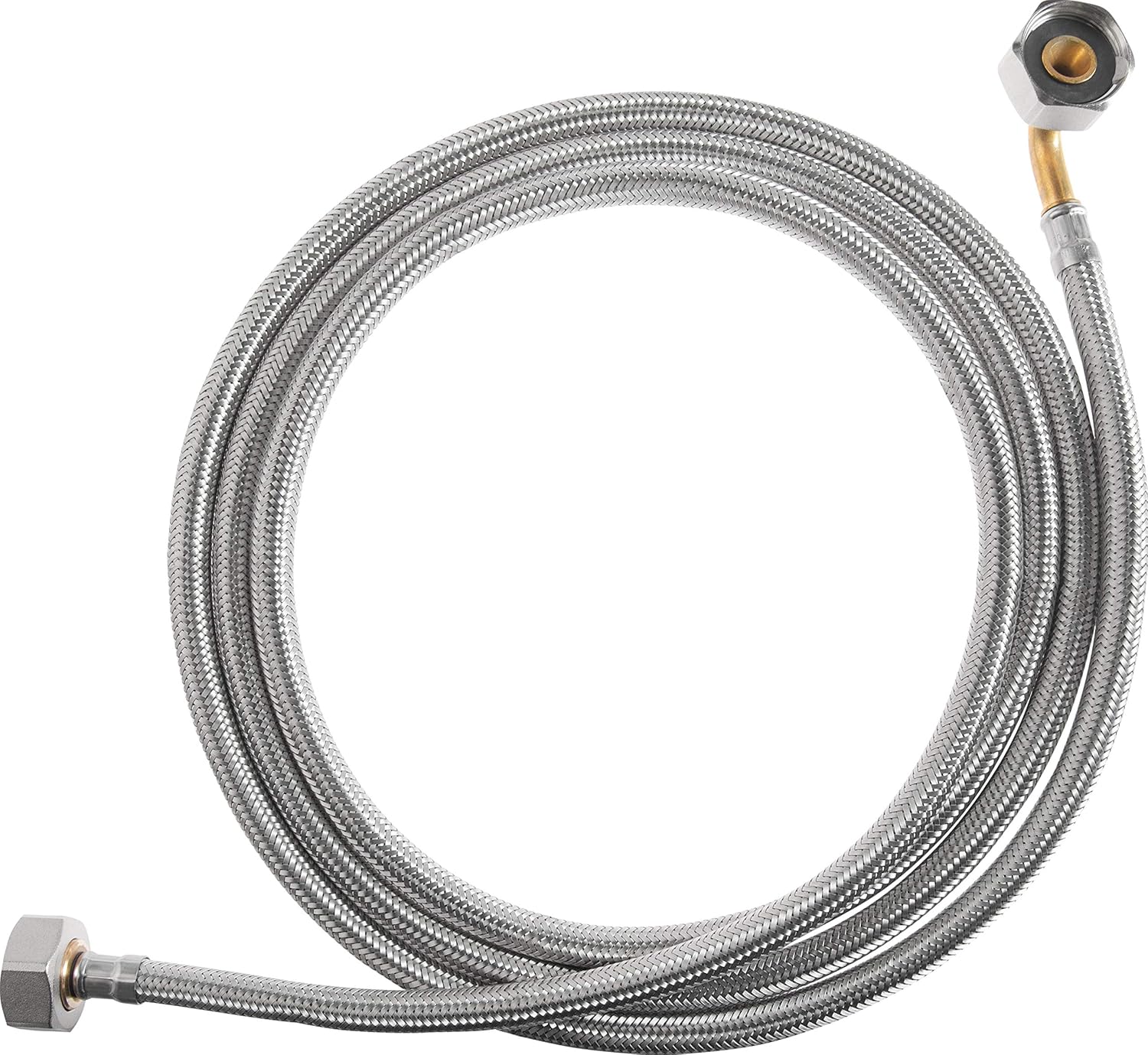 CORNAT T357215 High-pres. Supply Hose Non-Rust.2m, Silver/Gold, 200 cm